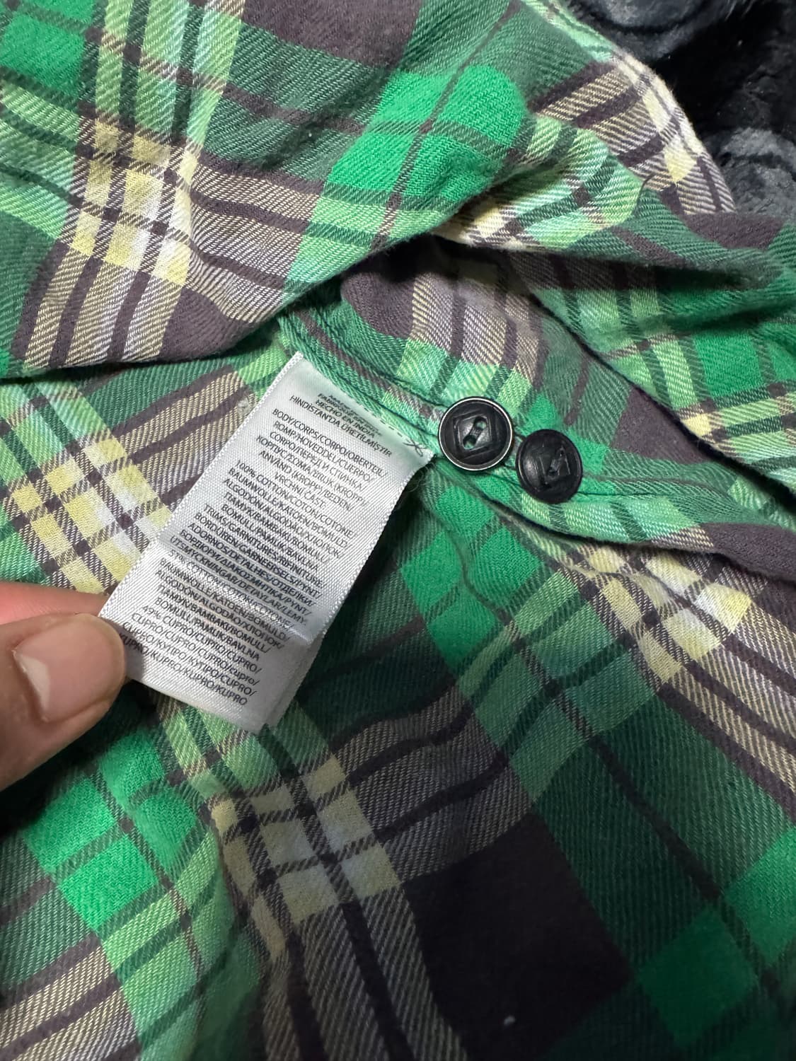 폴로 컨트리 랄프 로렌 체크 셔츠 그린 상품이미지8