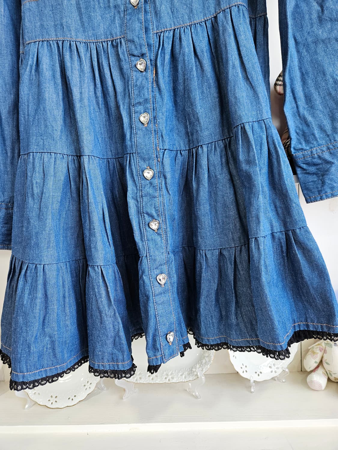 Tralala 트랄라라 데님 원피스 상품이미지3