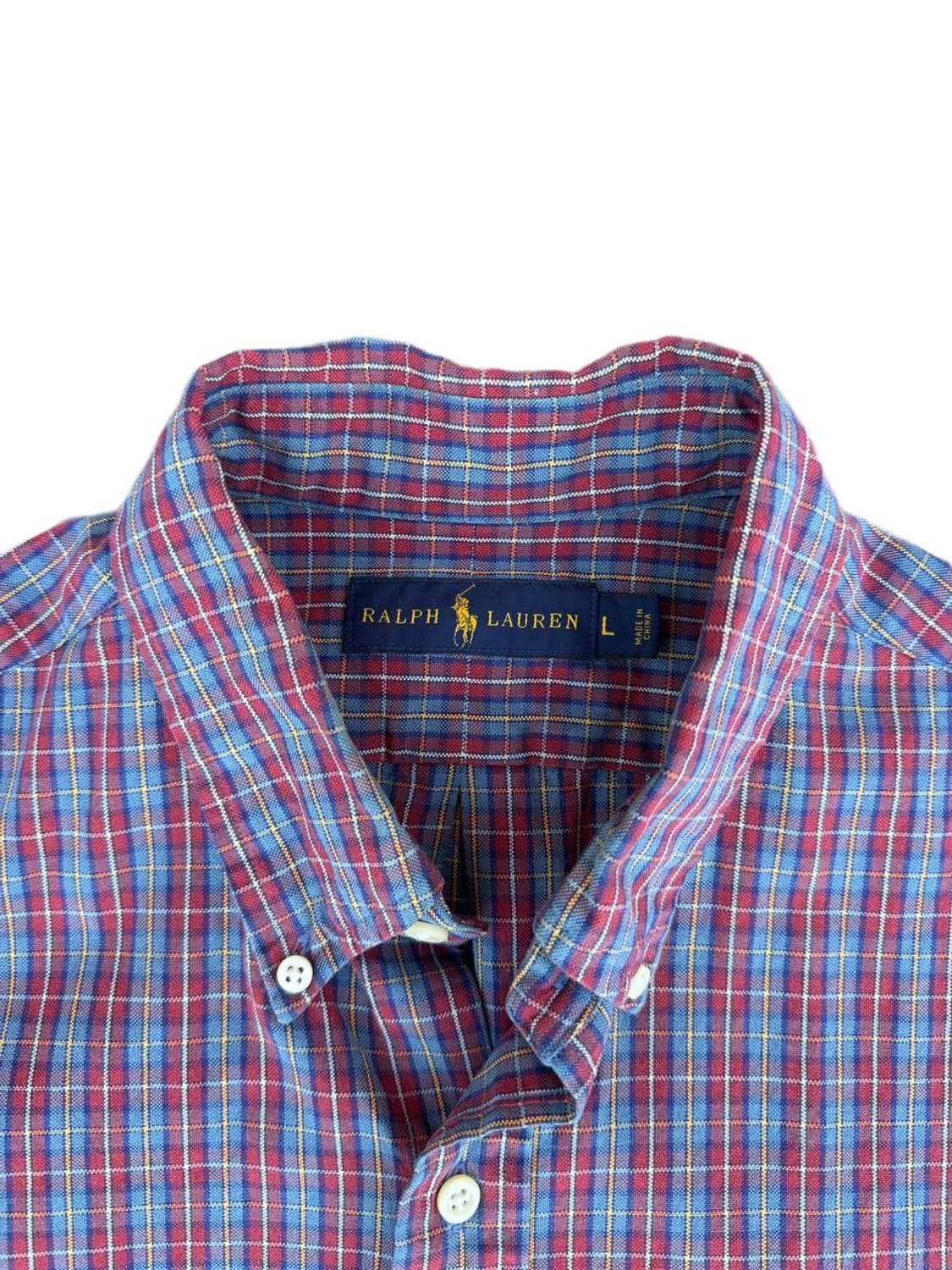 PRL button down gingham check shirts 상품이미지4