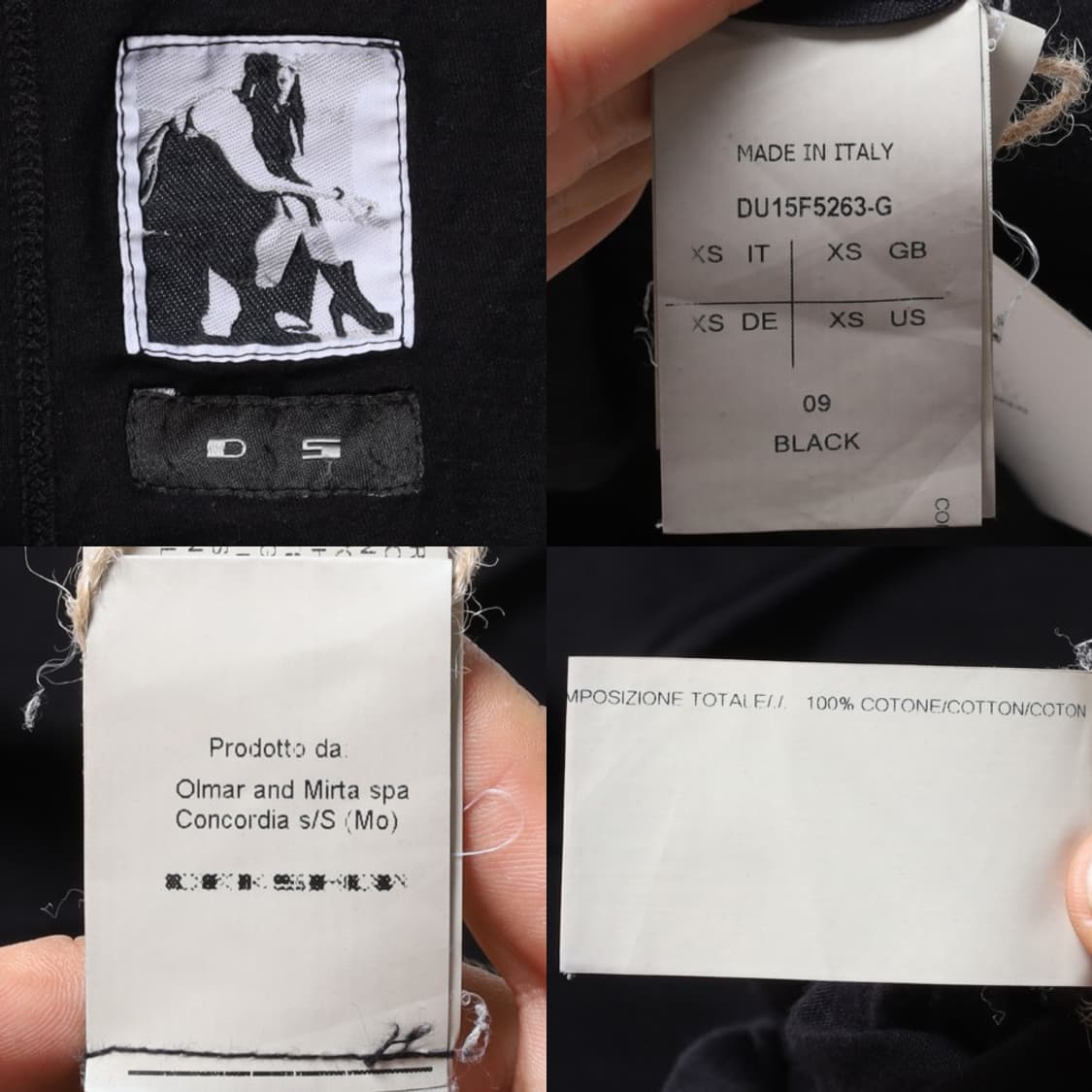 릭 오웬스 Rick Owens Cotton Long Sleeve  상품이미지8