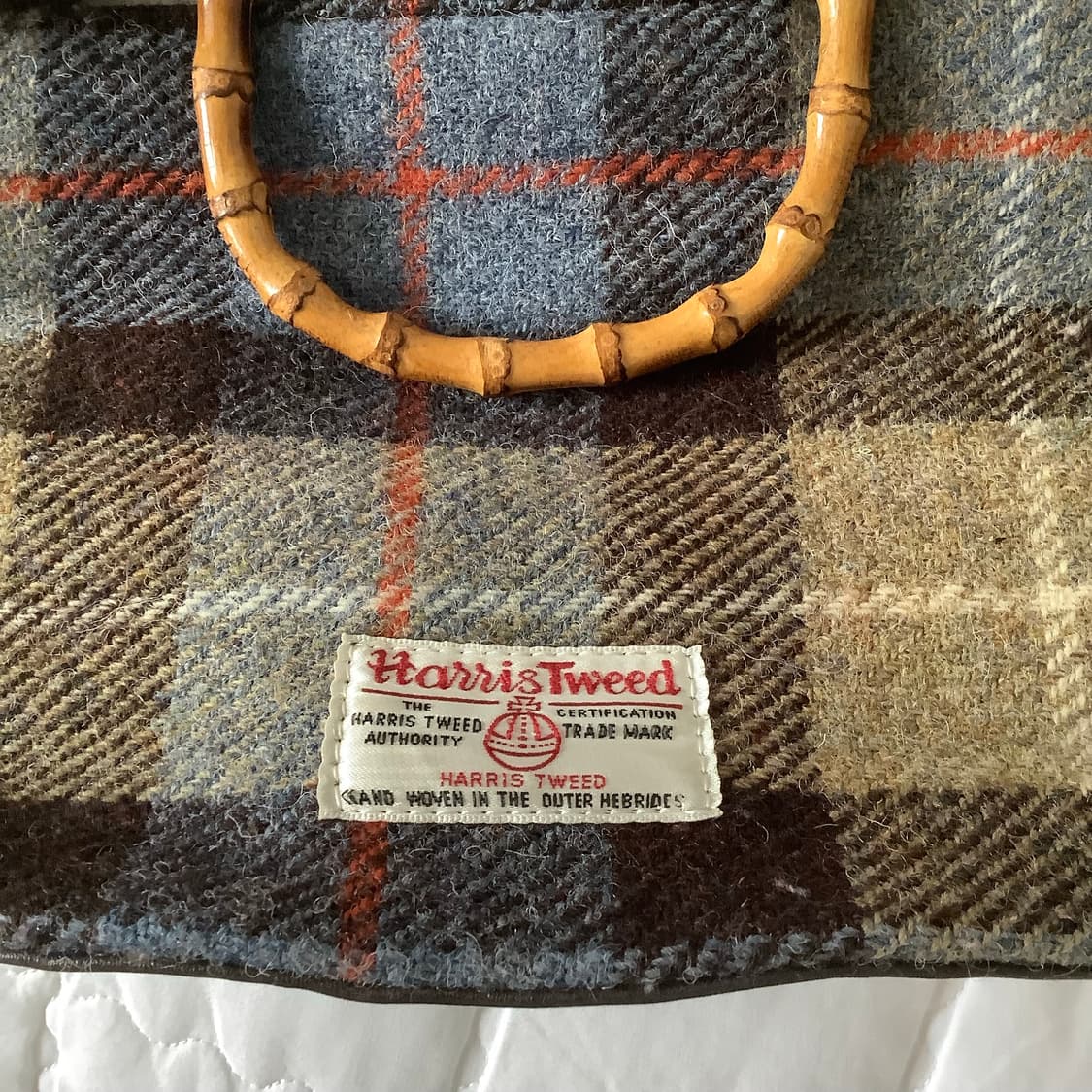 closshi 일본 빈티지 해리스 트위드 숄더백 상품이미지4