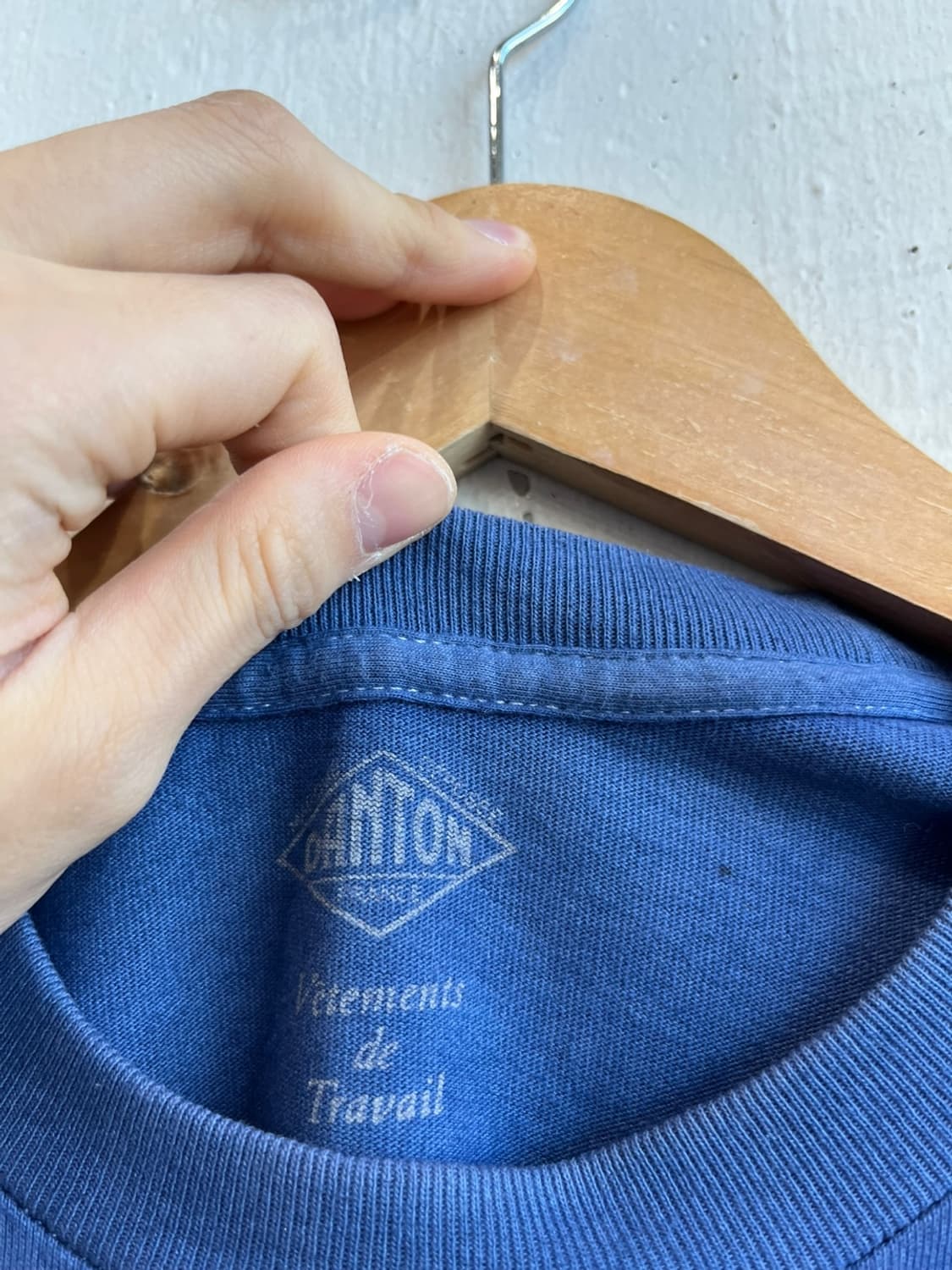 DANTON 단톤 다잉 반팔 티셔츠 40 상품이미지4