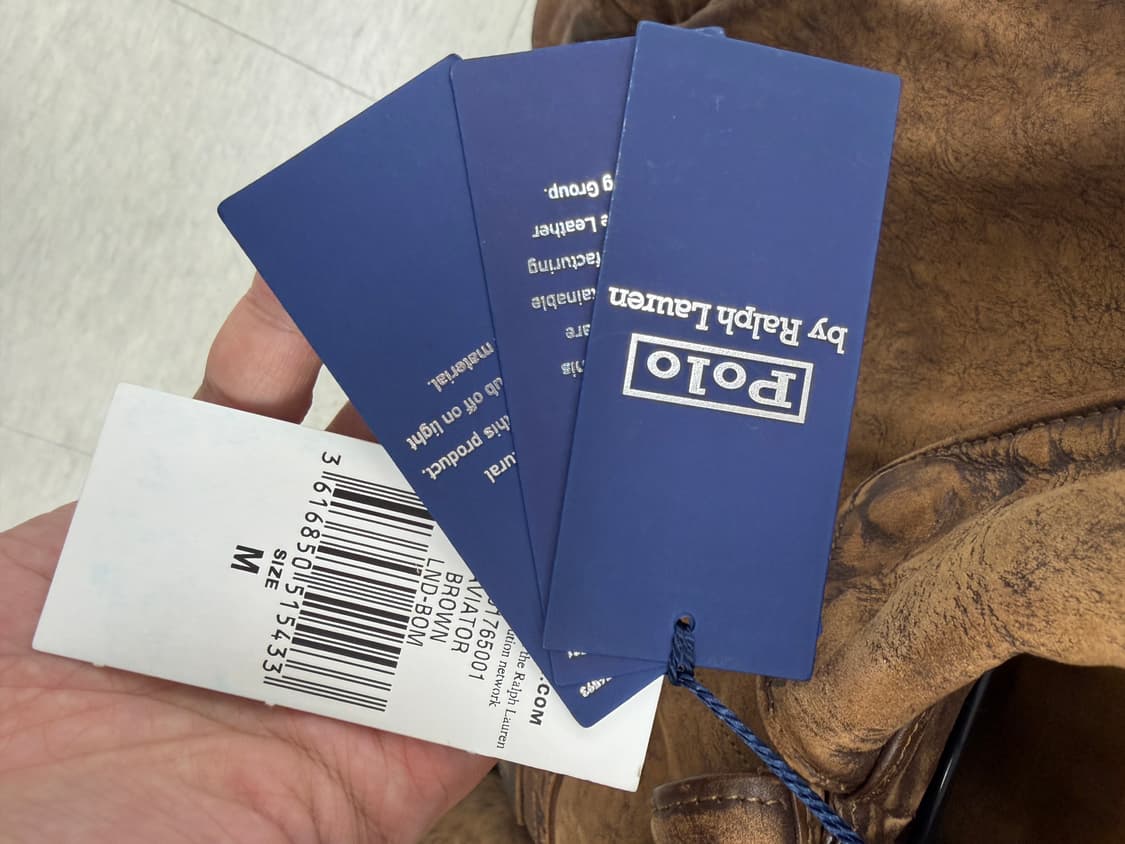 폴로 A2 자켓 플라잉 타이거 M 사이즈 신형 새거 판매합니다(택 달림) 상품이미지3