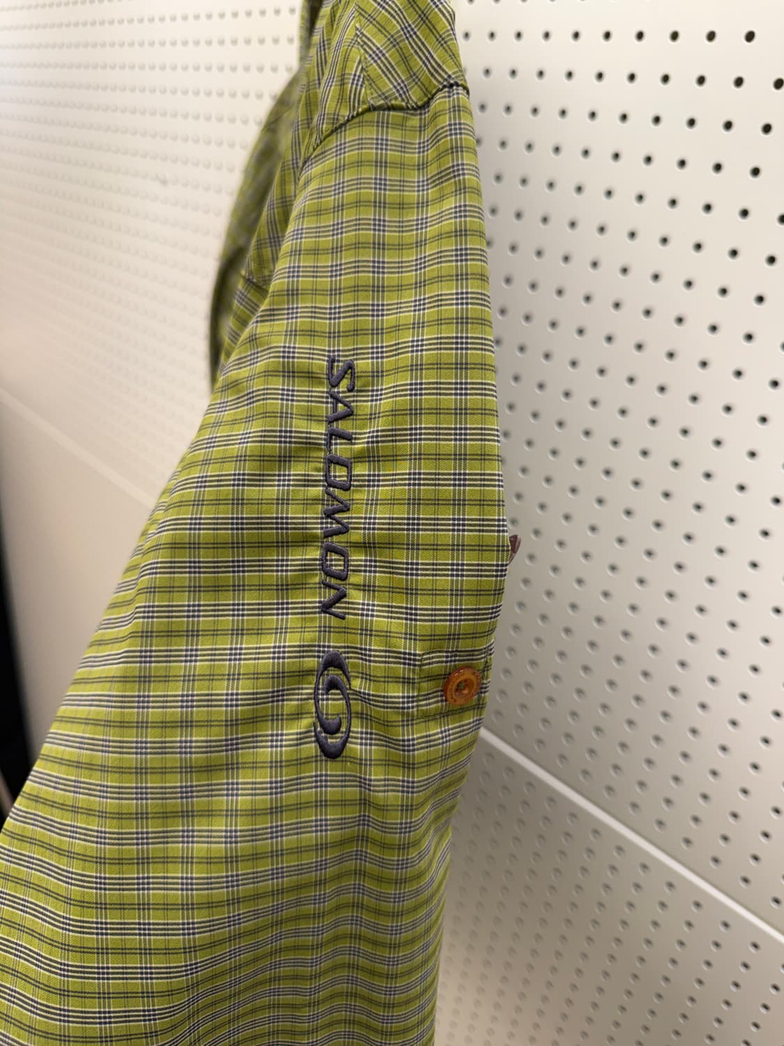 살로몬 빈티지 바람막이 체크 셔츠 U1572 상품이미지6