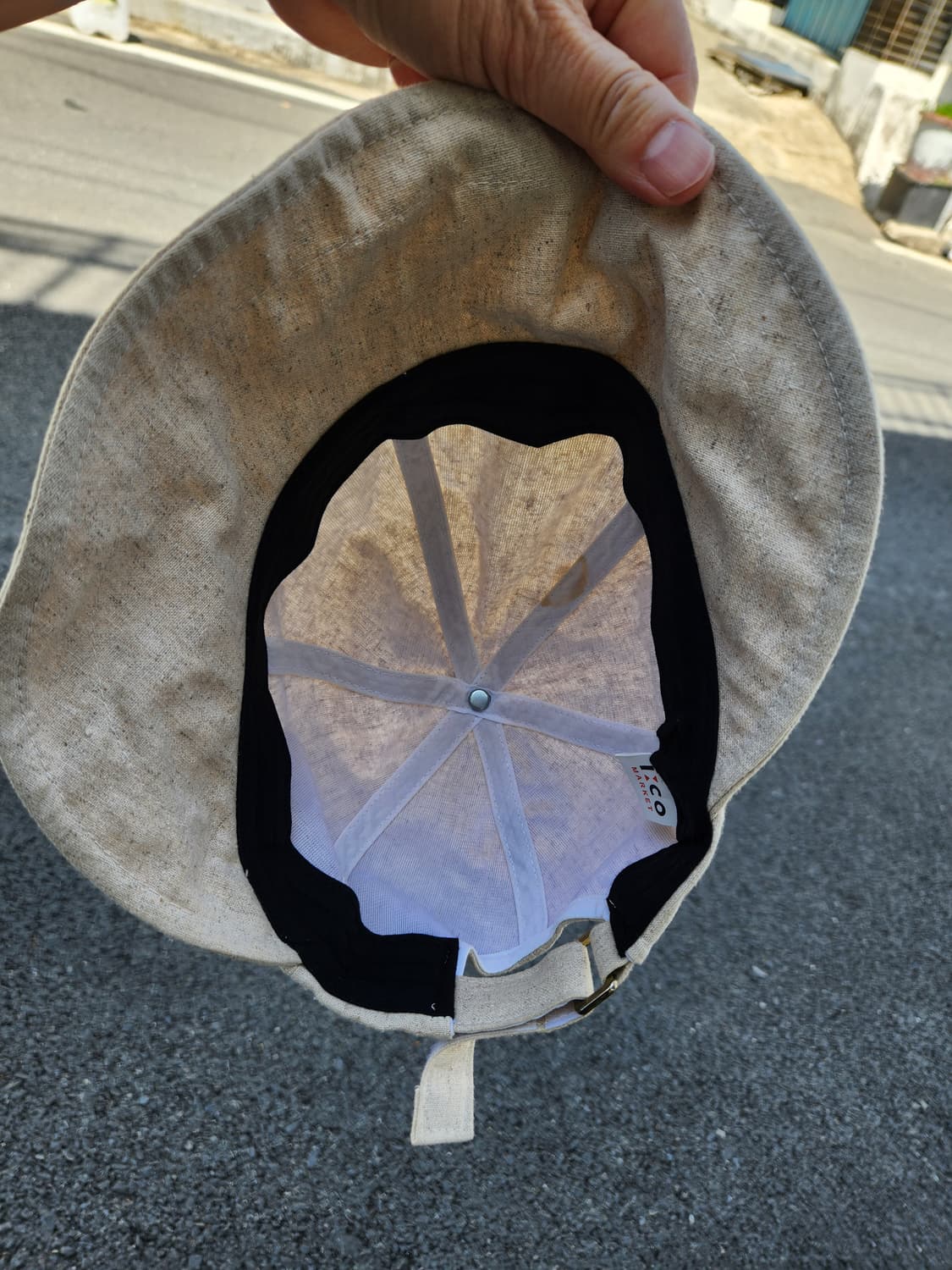 마  베이지 여성 모자 상품이미지4