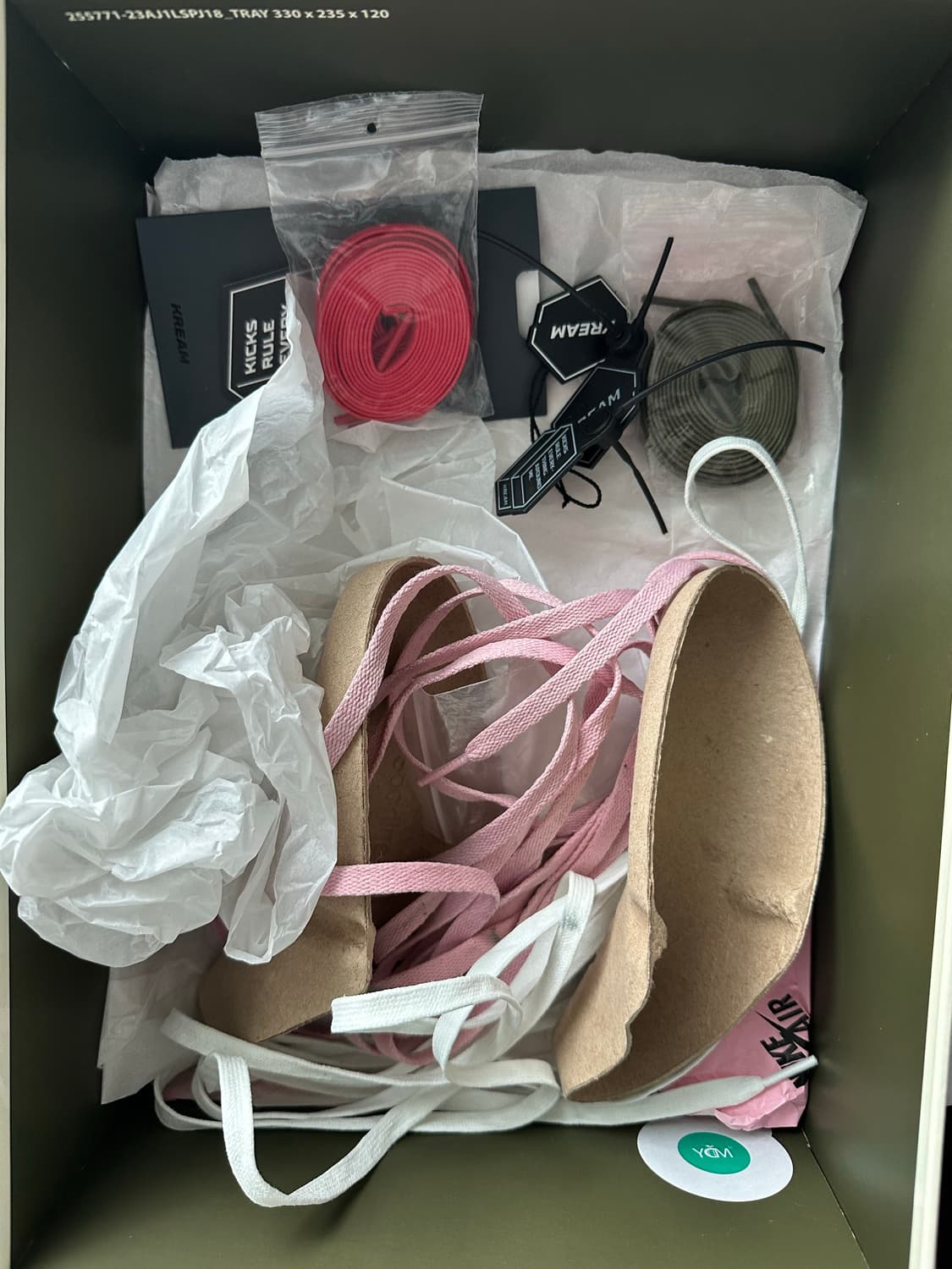 나이키 에어조던1 트래비스 스캇 OG 미디엄 올리브 280 상품이미지9