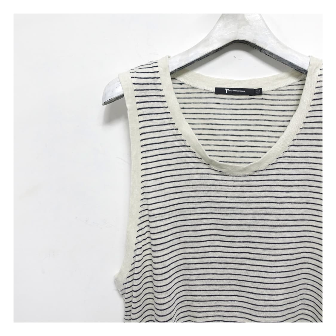 [M]TbyALEXANDERWANG 알렉산더왕 스트라이프 슬리브리스 니트 상품이미지6