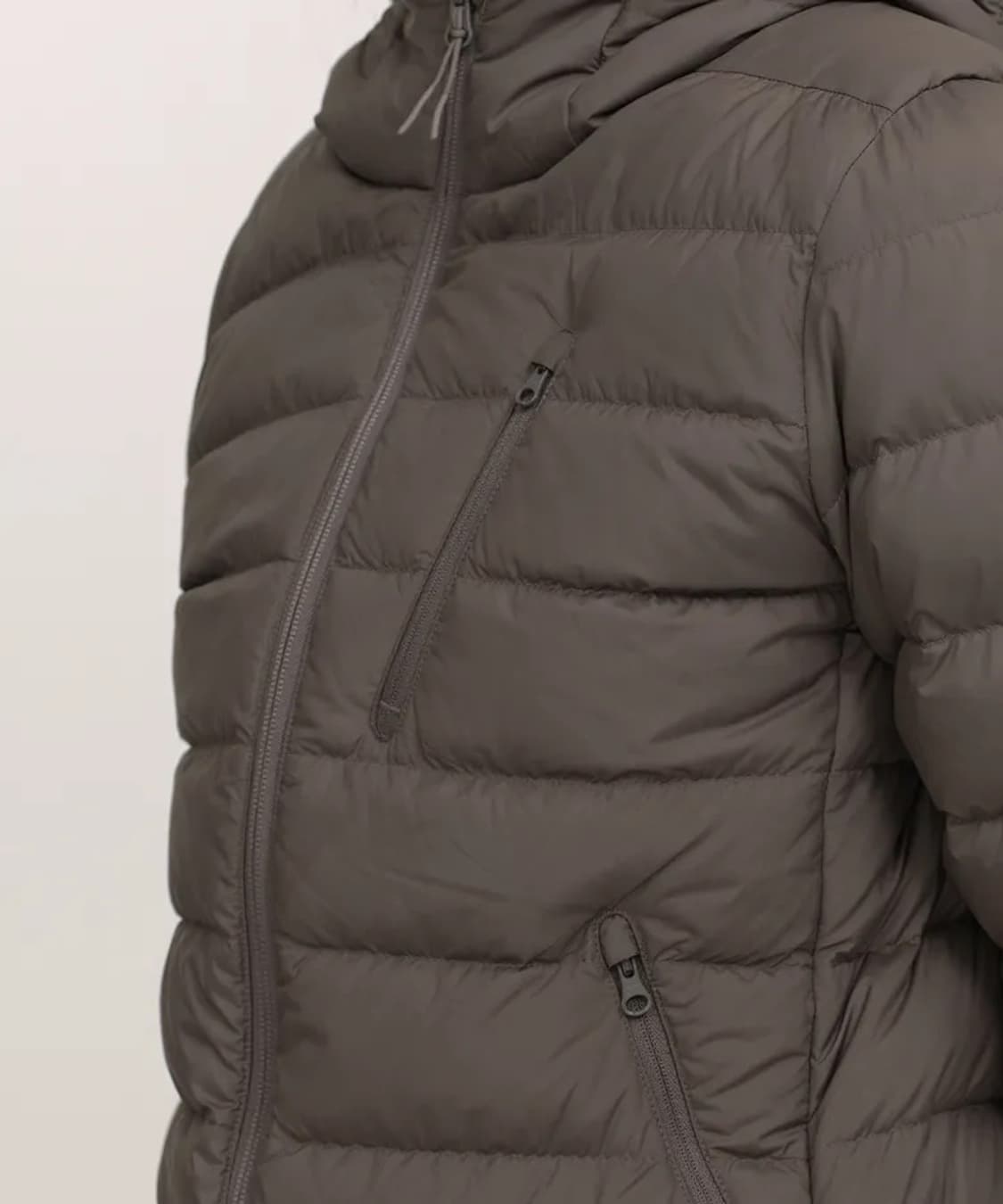 시티 레저 우먼즈 후디드 라이트 다운 재킷 [모카 브라운] 상품이미지3