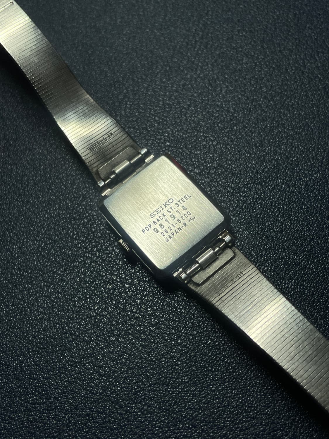 빈티지 세이코 쿼츠 메탈 시계 상품이미지7