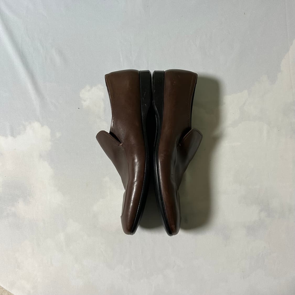 Prada sports semi square toe derby 상품이미지4