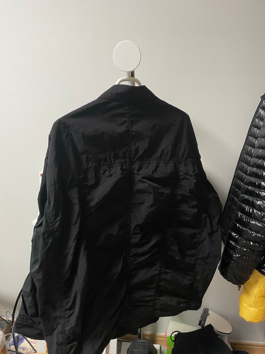 WE11DONE 웰던 블랙 셔링 셔츠 상품이미지2