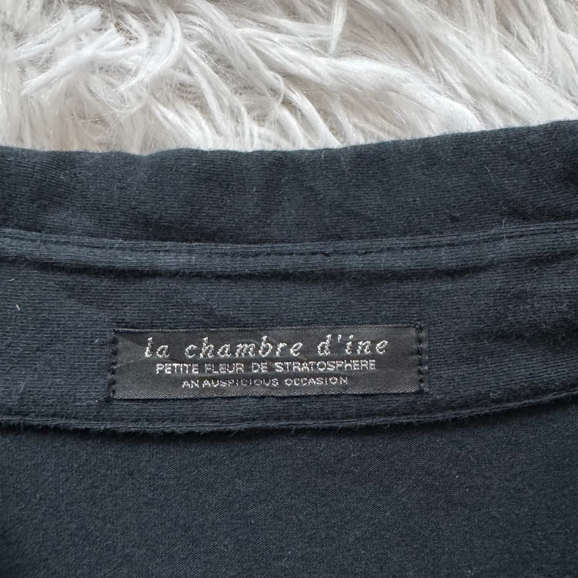 LA CHAMBRE 일본빈티지 y2k 카라티 반팔 보세반팔 S 38 상품이미지4