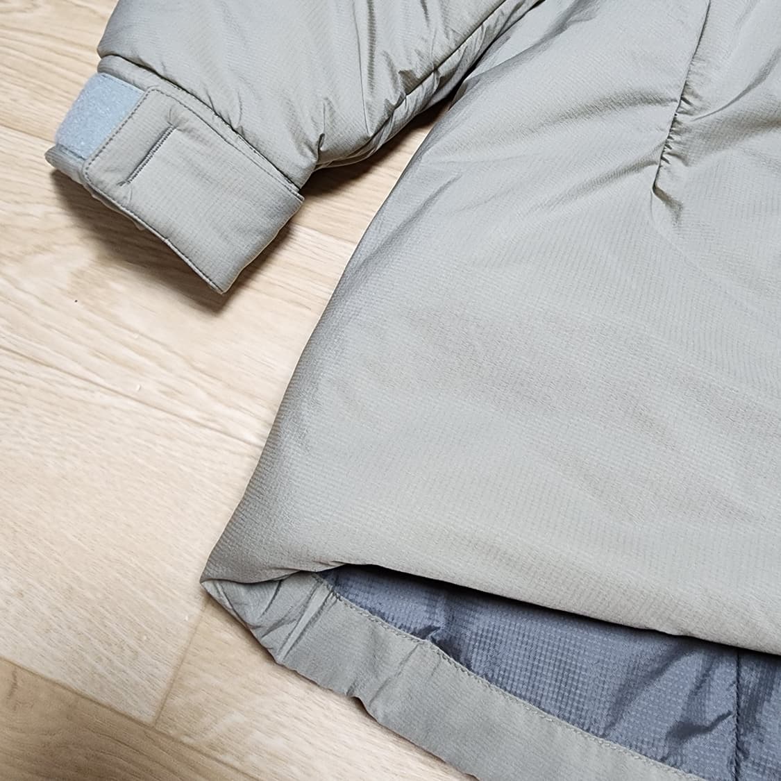 [L/XL] 앤드원더 and wander / 탑 플리스 코트 그레이 상품이미지6