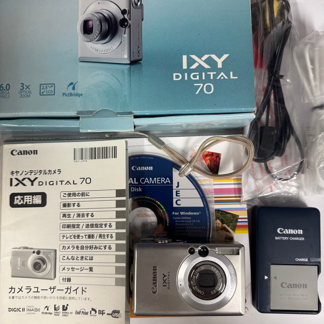 캐논 IXY 70 , IXUS 60 익시70 익서스 60 빈티지 카메라 상품이미지3