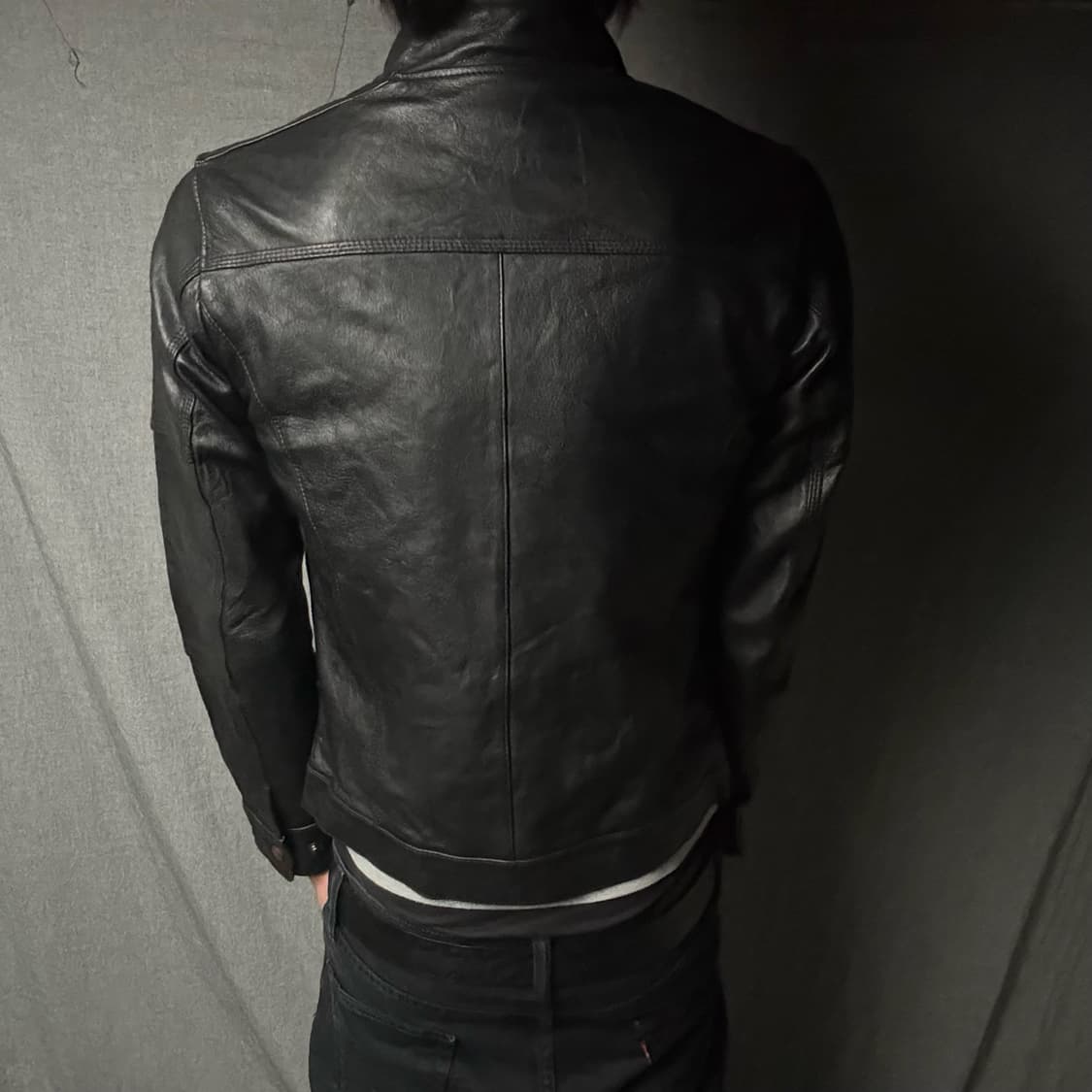 ltaly lamb skin leather jacket 상품이미지5