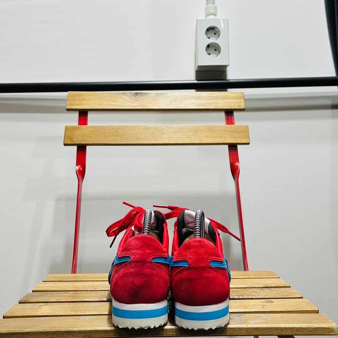 230) 오니츠카타이거 운동화 여성 여자 신발 코르쉐어 레드 상품이미지4