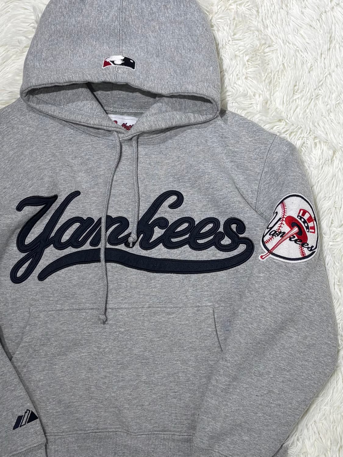 마제스틱 뉴욕양키스 빅로고 후드 상품이미지5