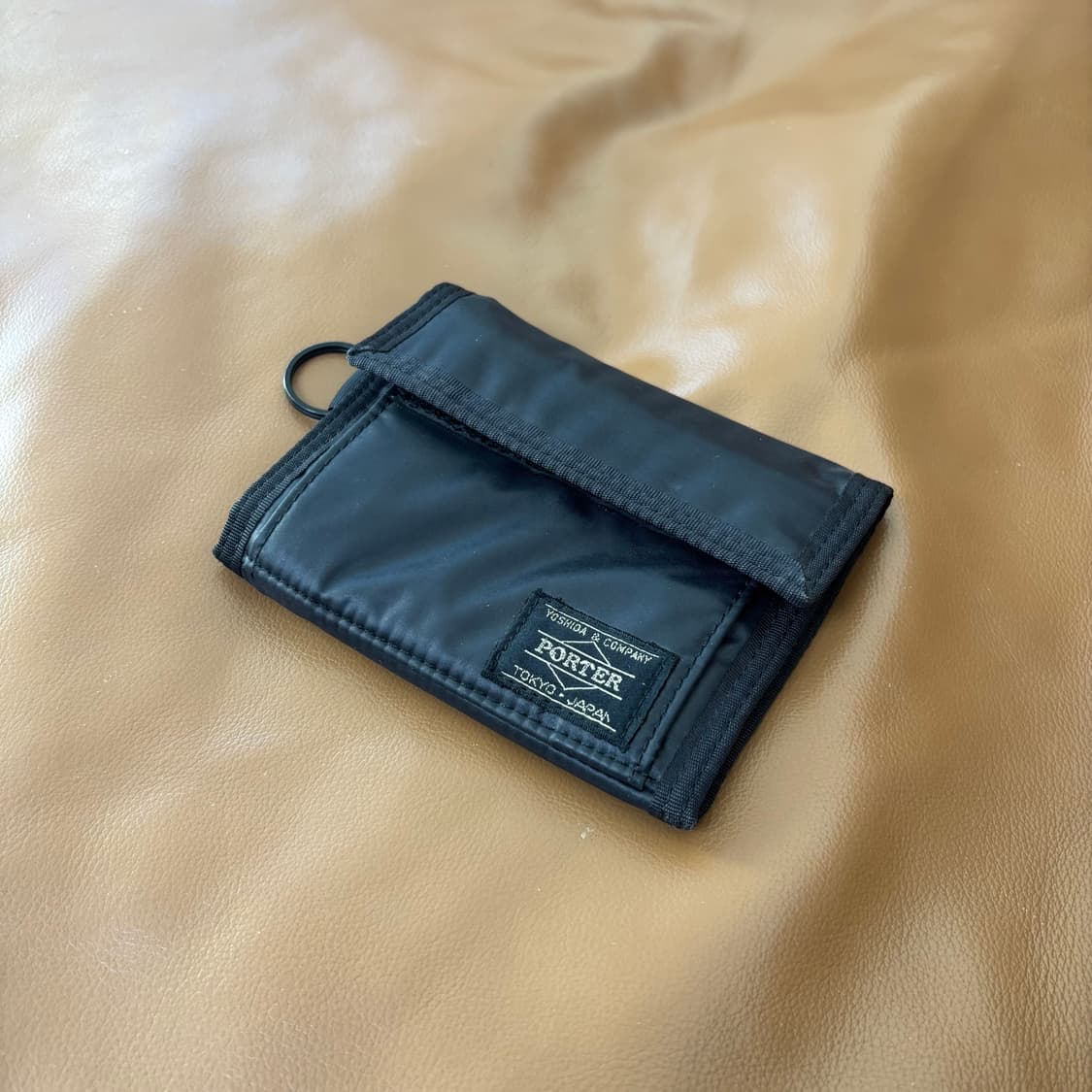 PORTER 포터 캡슐 폴딩 월렛 지갑 블랙 상품이미지1