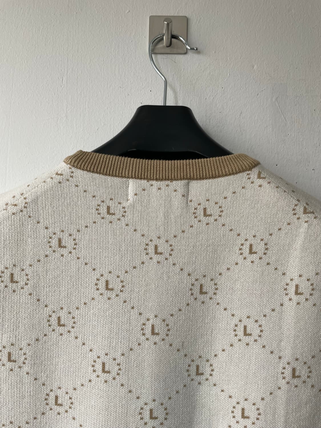 라벨아카이브 L-logo Jacquard knit 새상품 상품이미지8