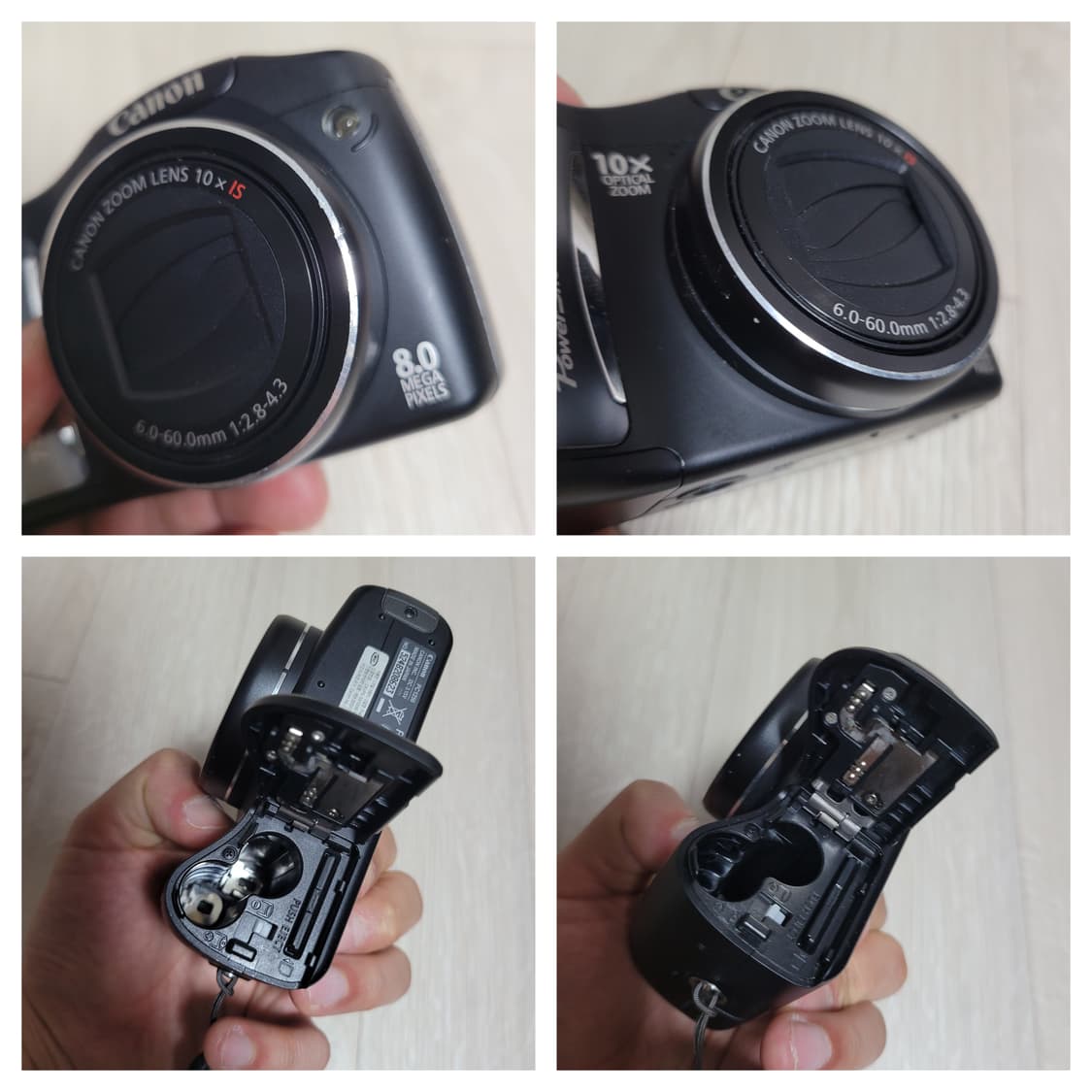 캐논 Powershot SX100 IS 카메라 + 16기가sd메모리 상품이미지3