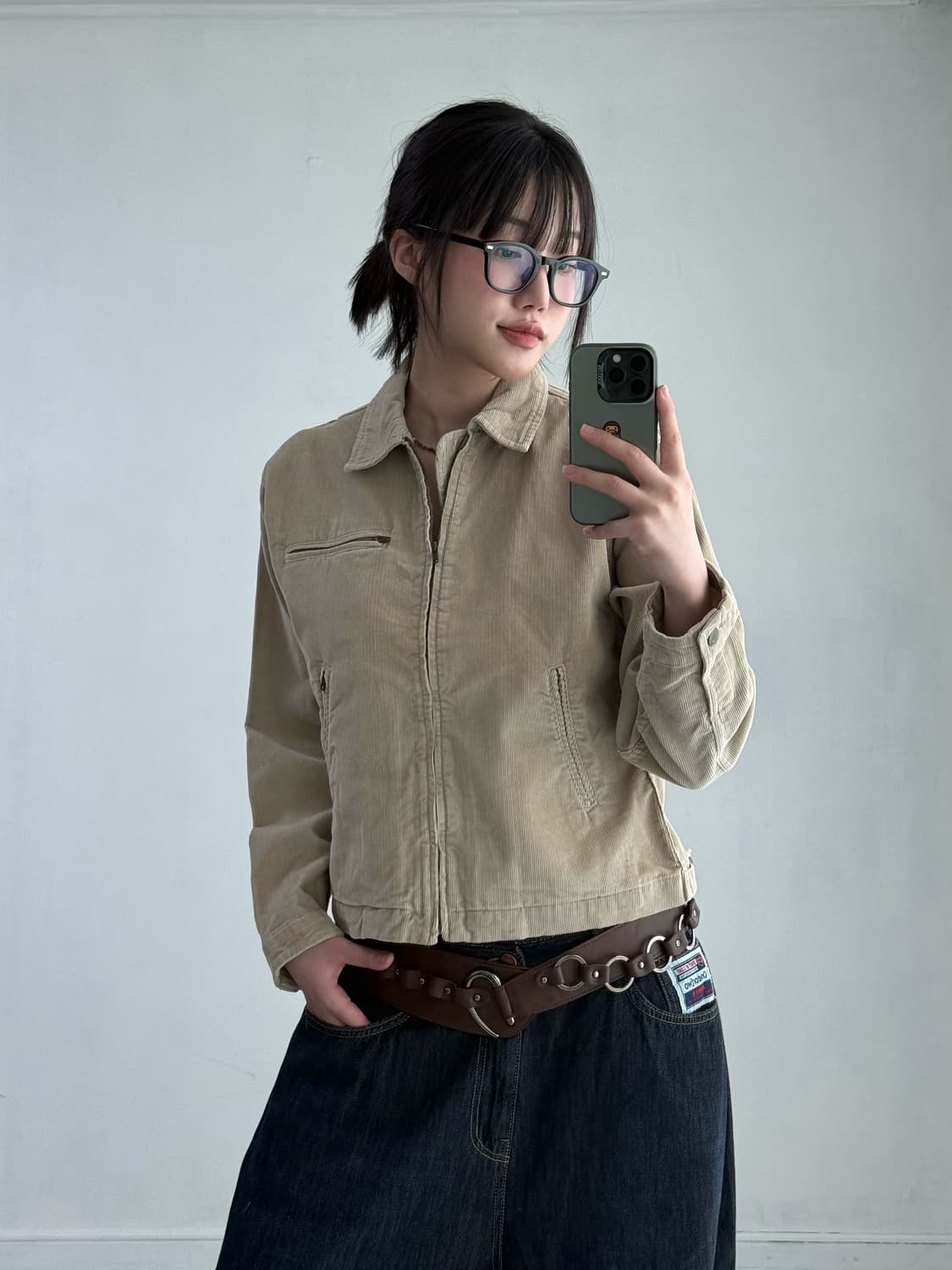 폴로 진스 베이지 코듀로이 자켓 상품이미지1