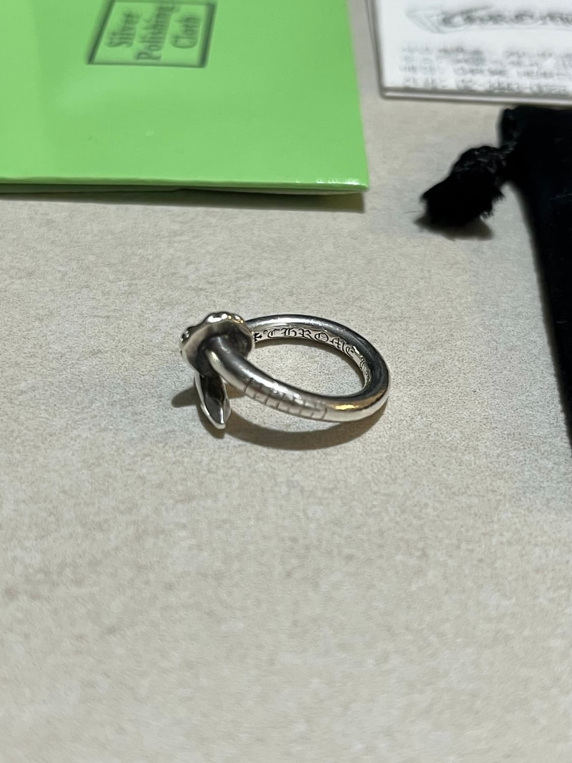 크롬하츠 크로스볼 네일링 us4호 [정품] 상품이미지5