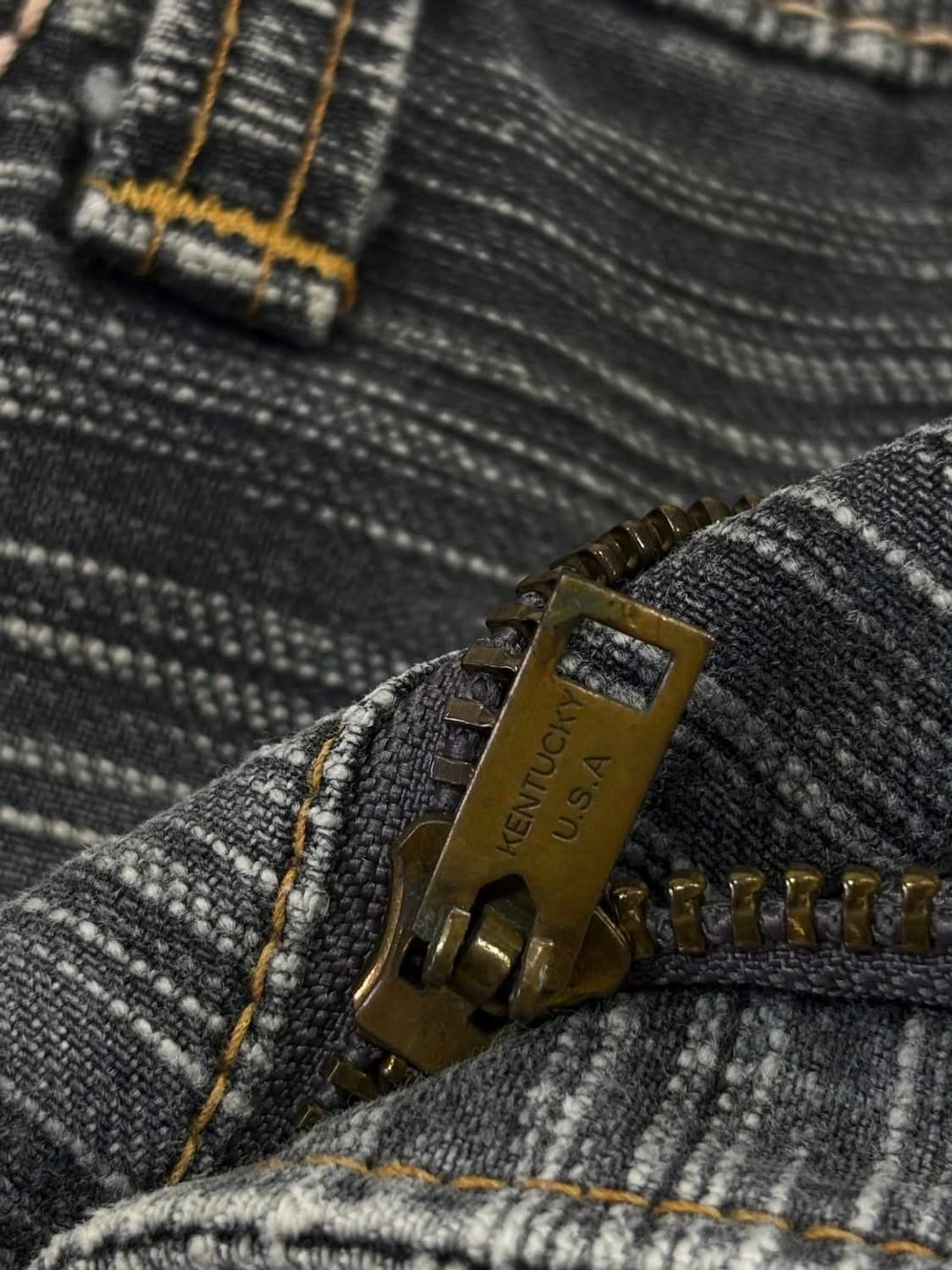 Ghost Label denim shadow stripe pant 상품이미지4