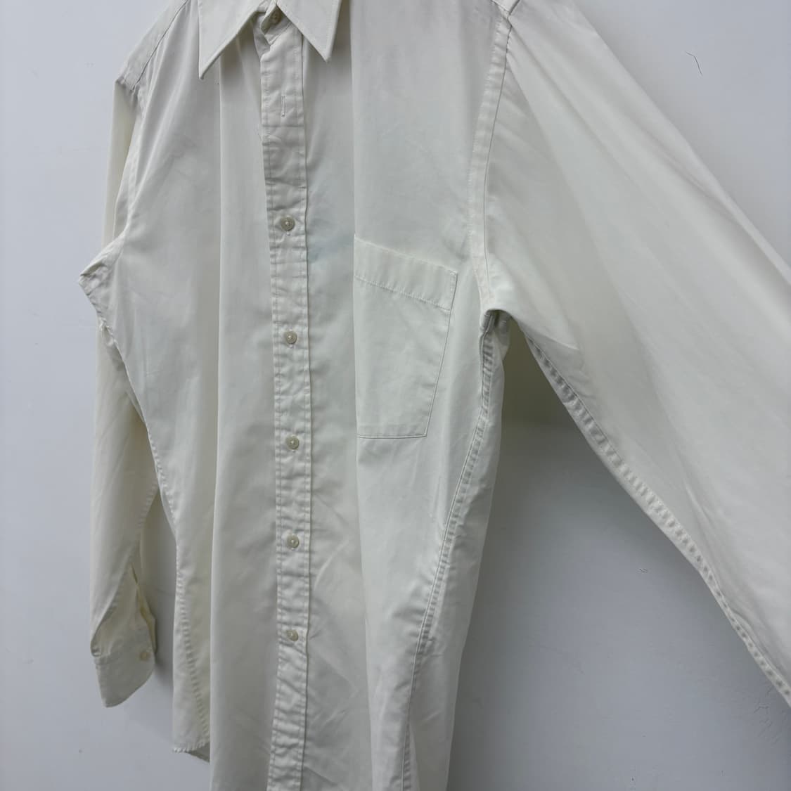 YSL 입생로랑 화이트 셔츠 공용 S 상품이미지3