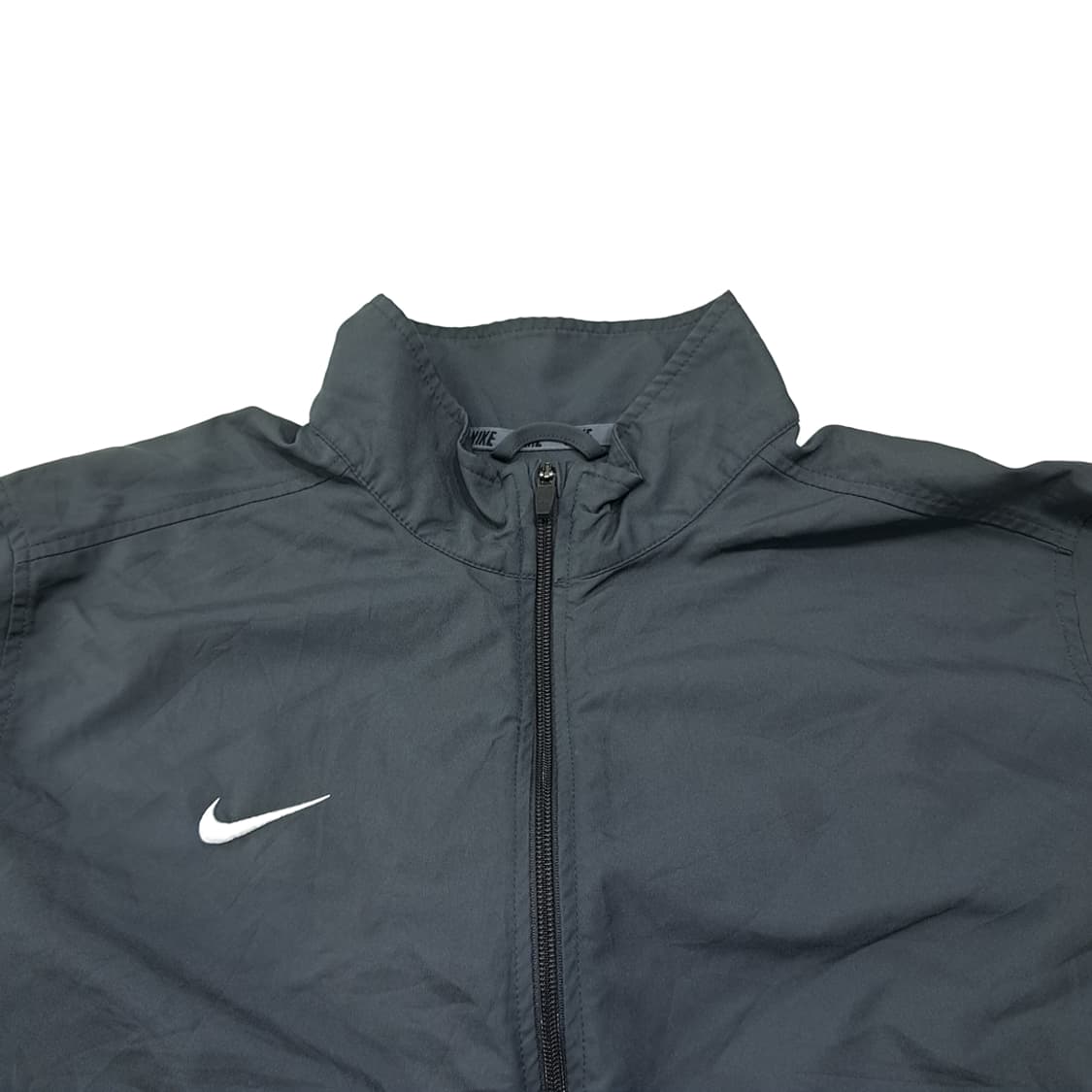 CL842 XL 나이키 드라이핏 파이핑 차콜그레이 바람막이 자켓 상품이미지2