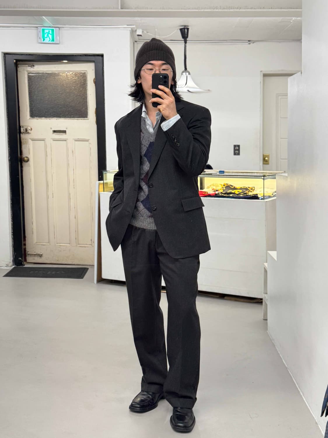 폴로 랄프로렌 플란넬 수트 상품이미지9