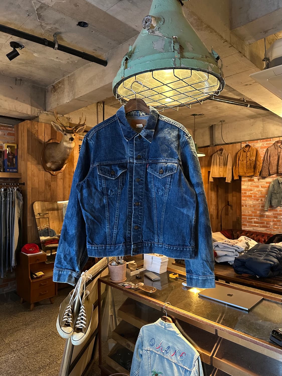 80s USA 빈티지 리바이스 3rd 3세대 데님 자켓 상품이미지1