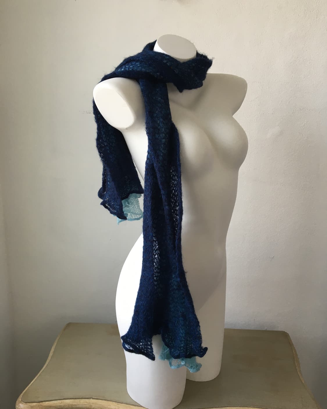  layer point knit muffler 상품이미지1