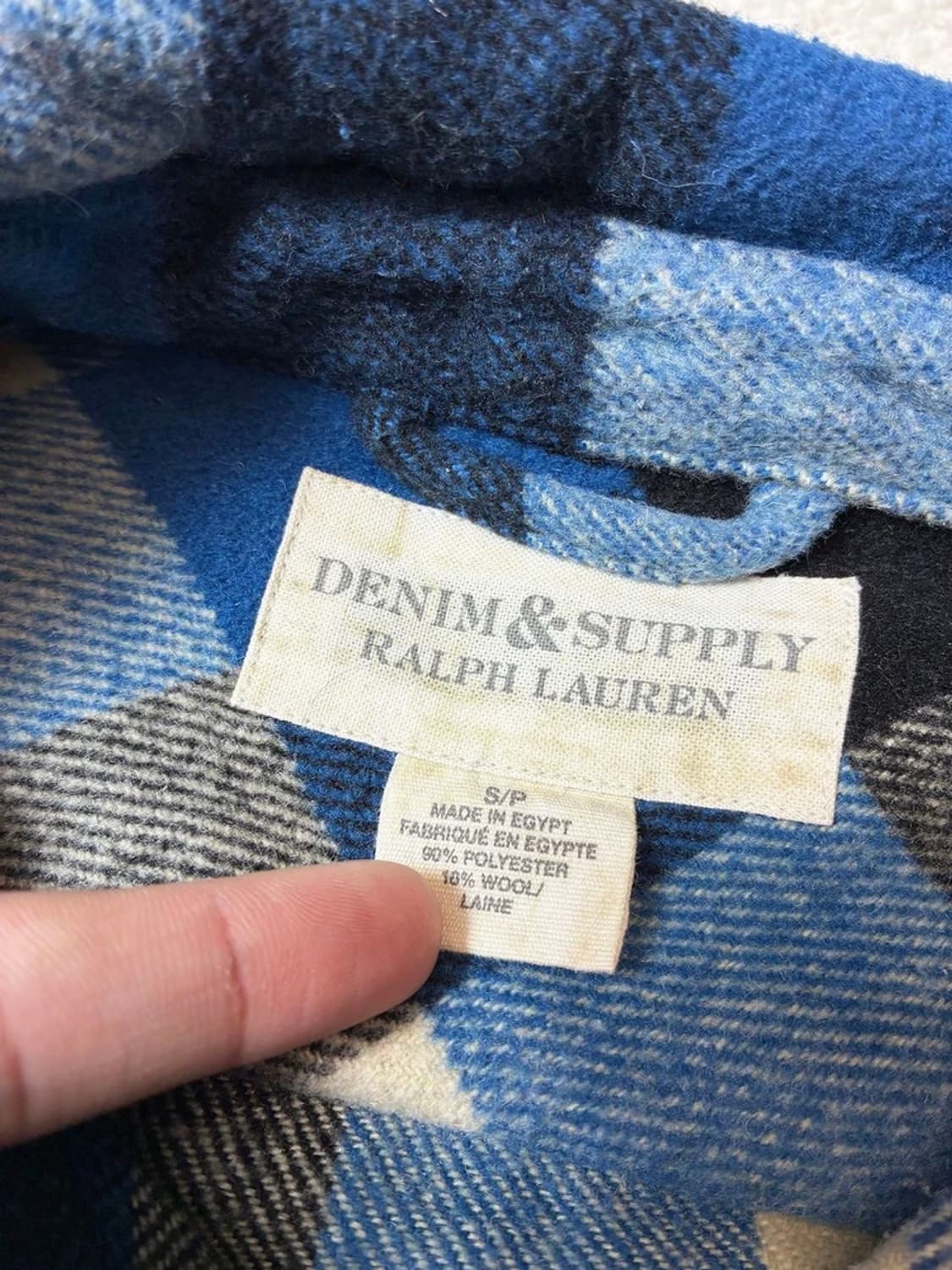 데님앤서플라이 00's 투포켓 플란넬 셔츠 PN7120 상품이미지6