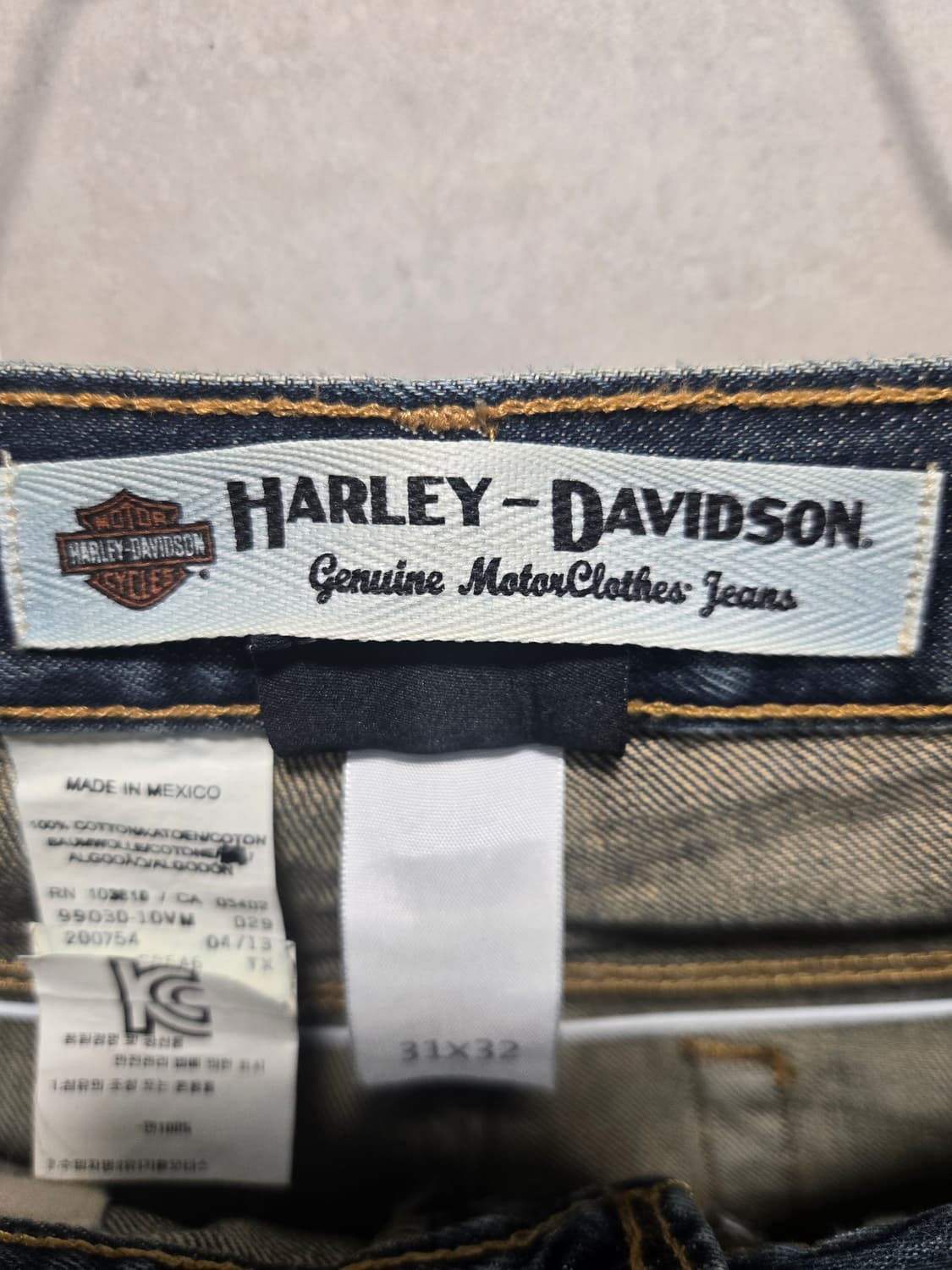 할리데이비슨 데님 팬츠 상품이미지3