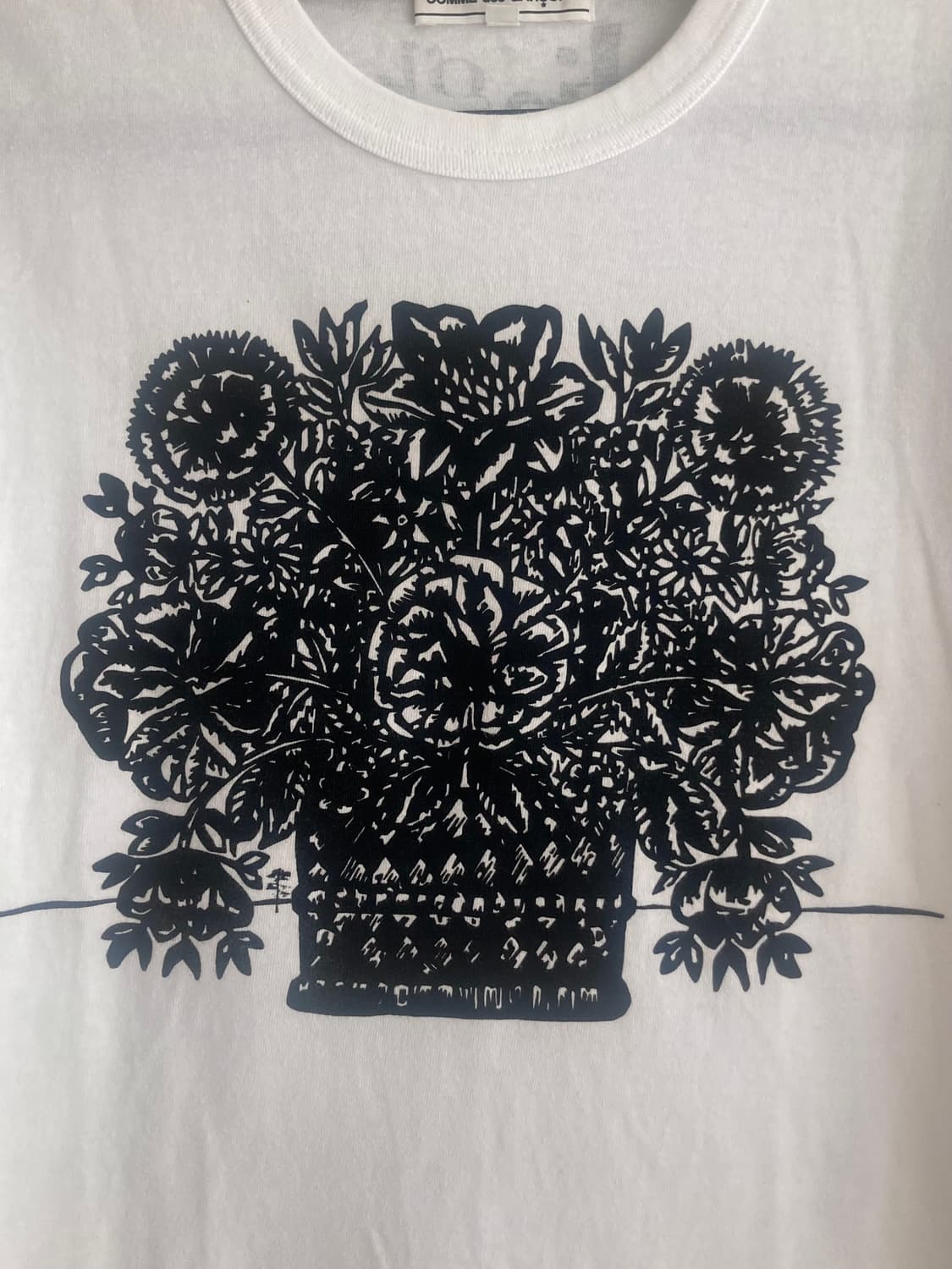Comme des Garcons jingle flower 티셔츠 상품이미지4