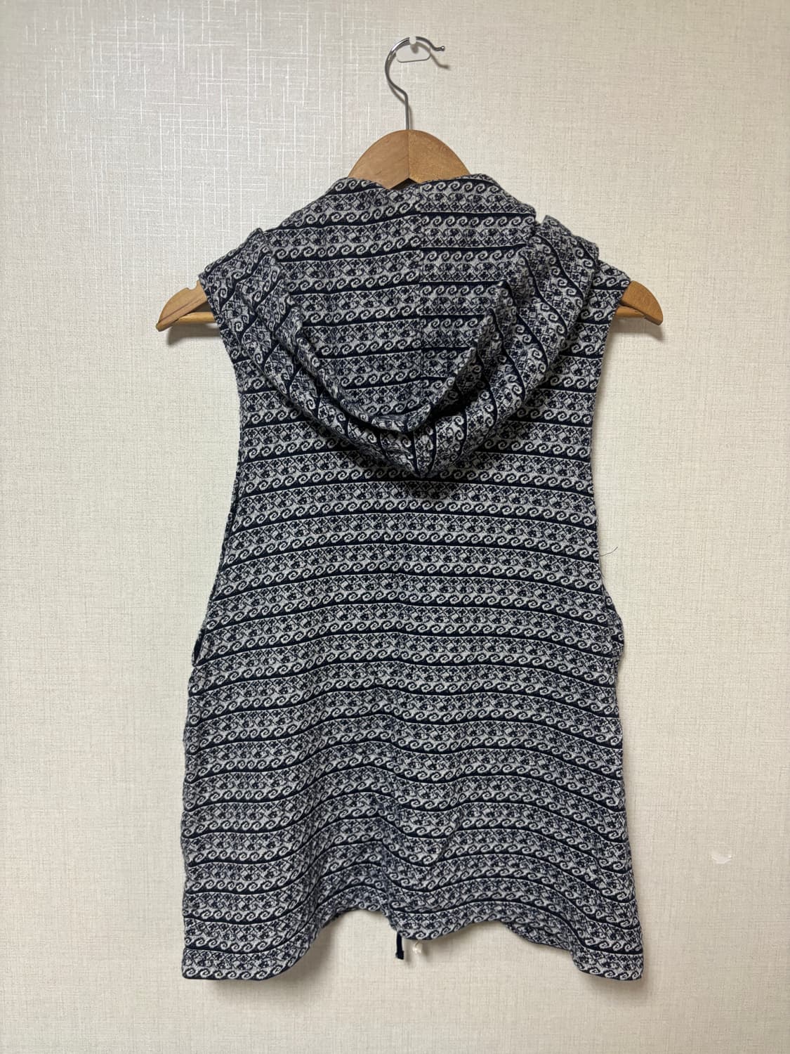 Engineered Garments 엔가 페이즐리 후드 베스트 상품이미지4