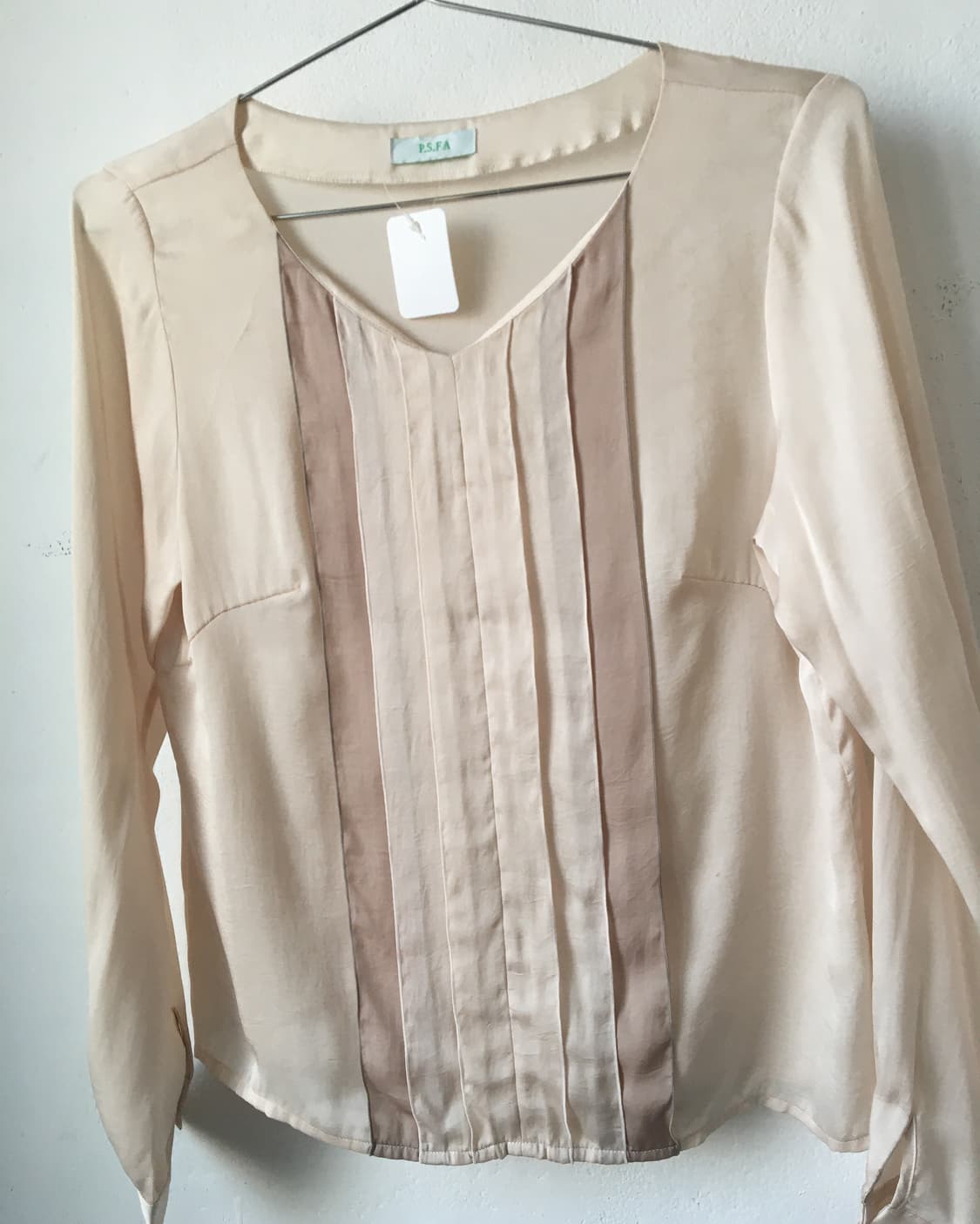 Pleats glossy sleeve 상품이미지4