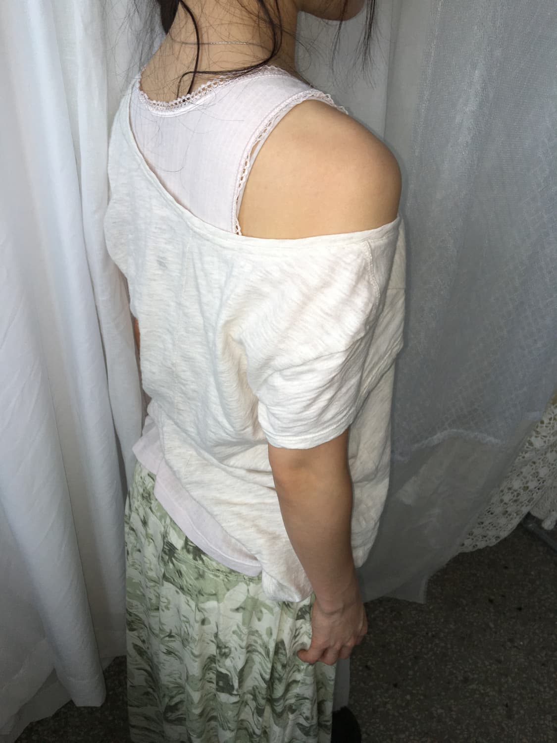 ⊹ Pink Lace Sleeveless set 상품이미지4
