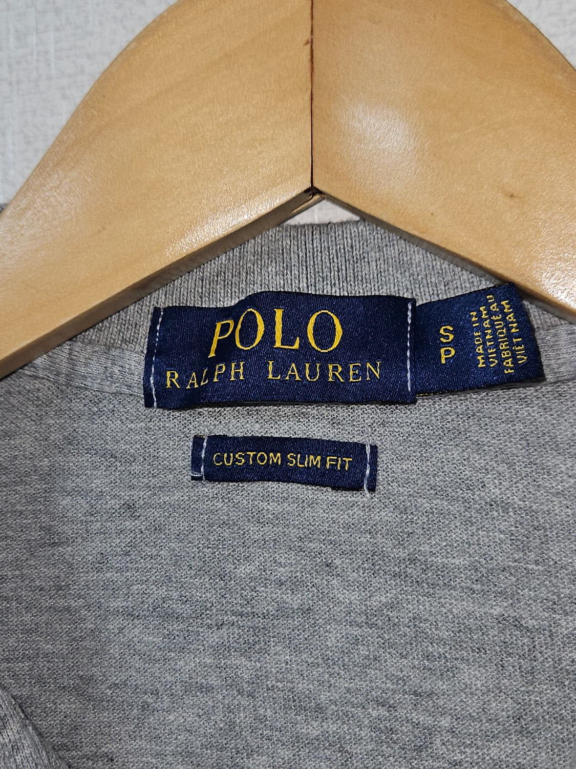 폴로 랄프로렌 신형 카라티 반팔 피케티 그레이 S 정품 상품이미지3