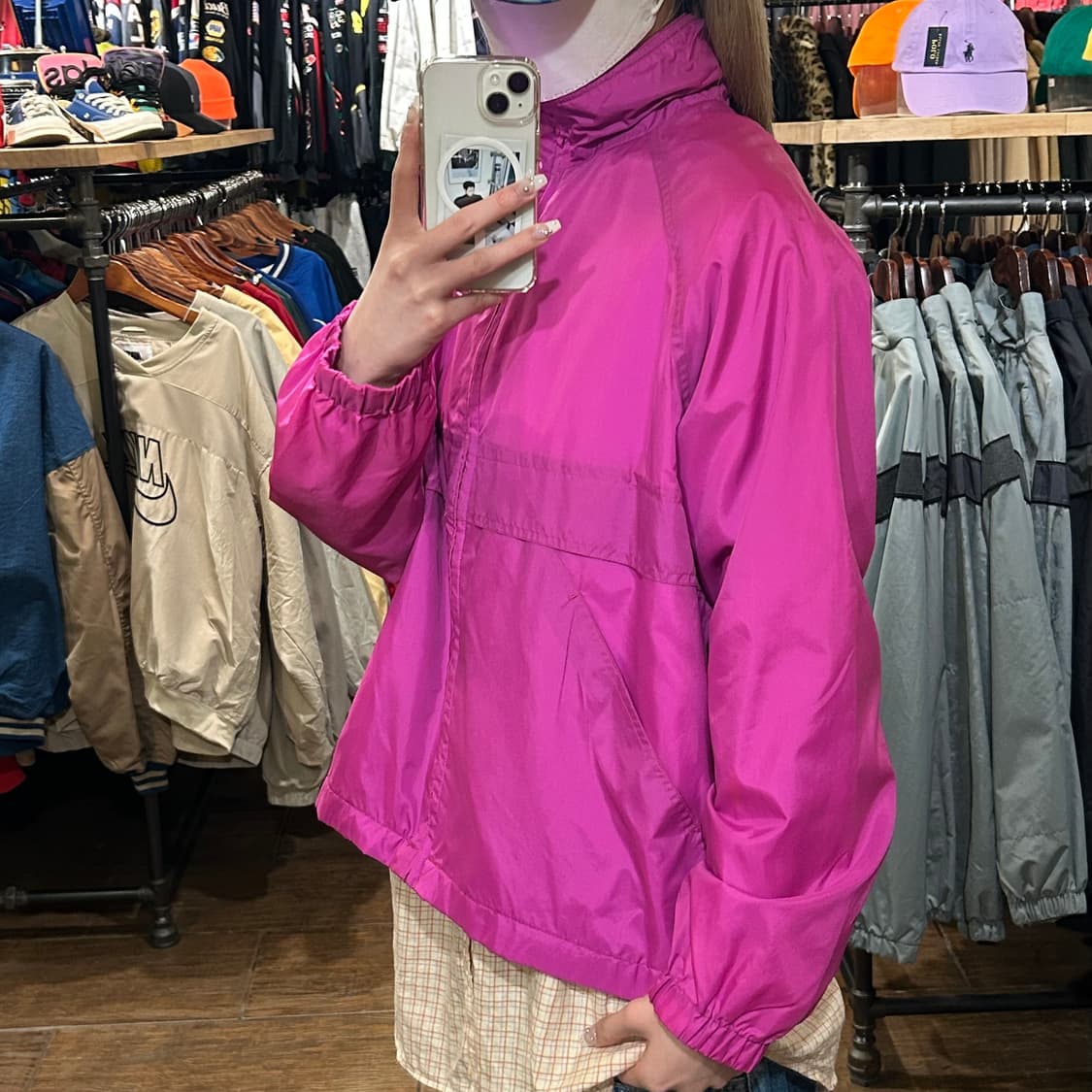 [HI] 나이키 바람막이 핑크  상품이미지4