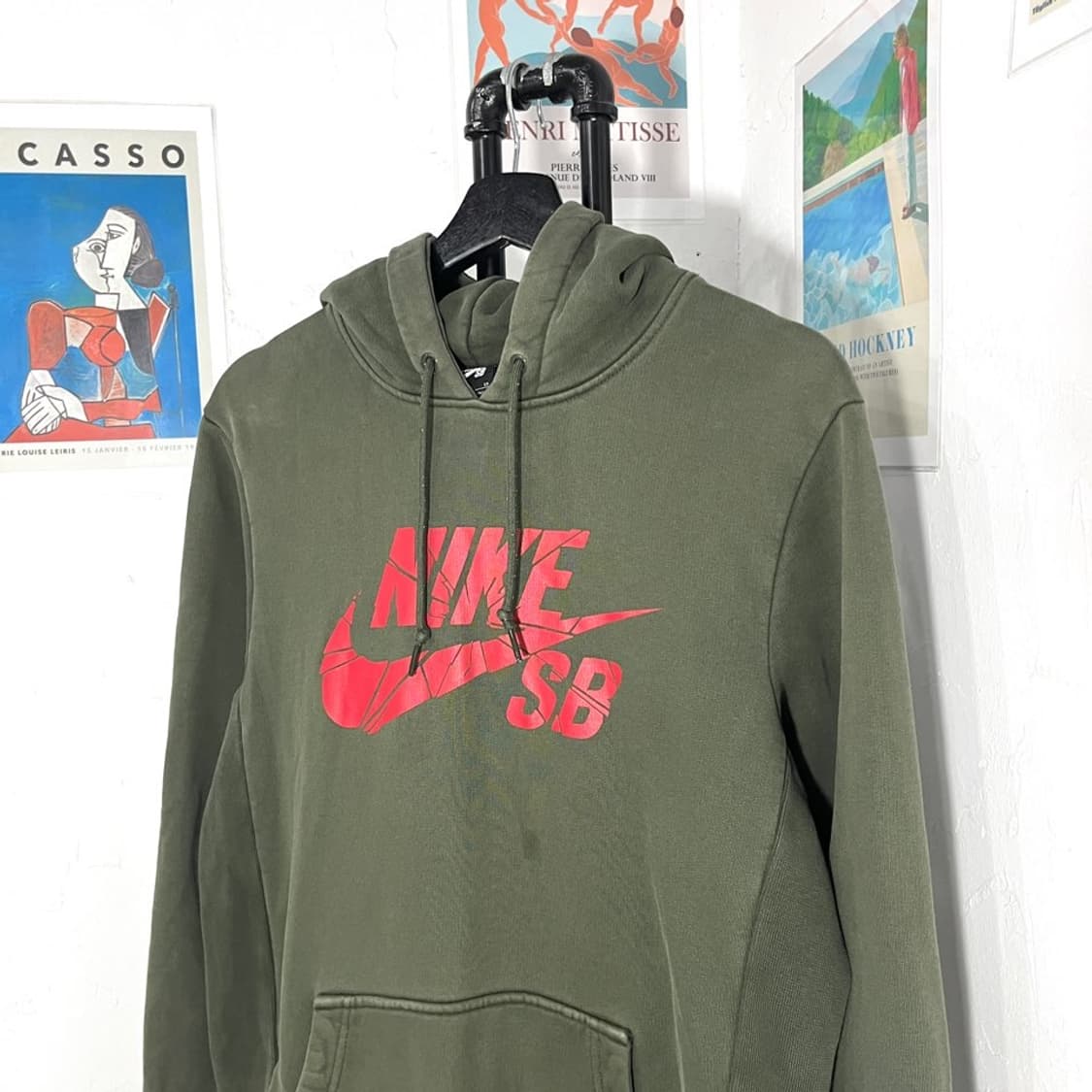 나이키 sb 빅로고 후드티 상품이미지3