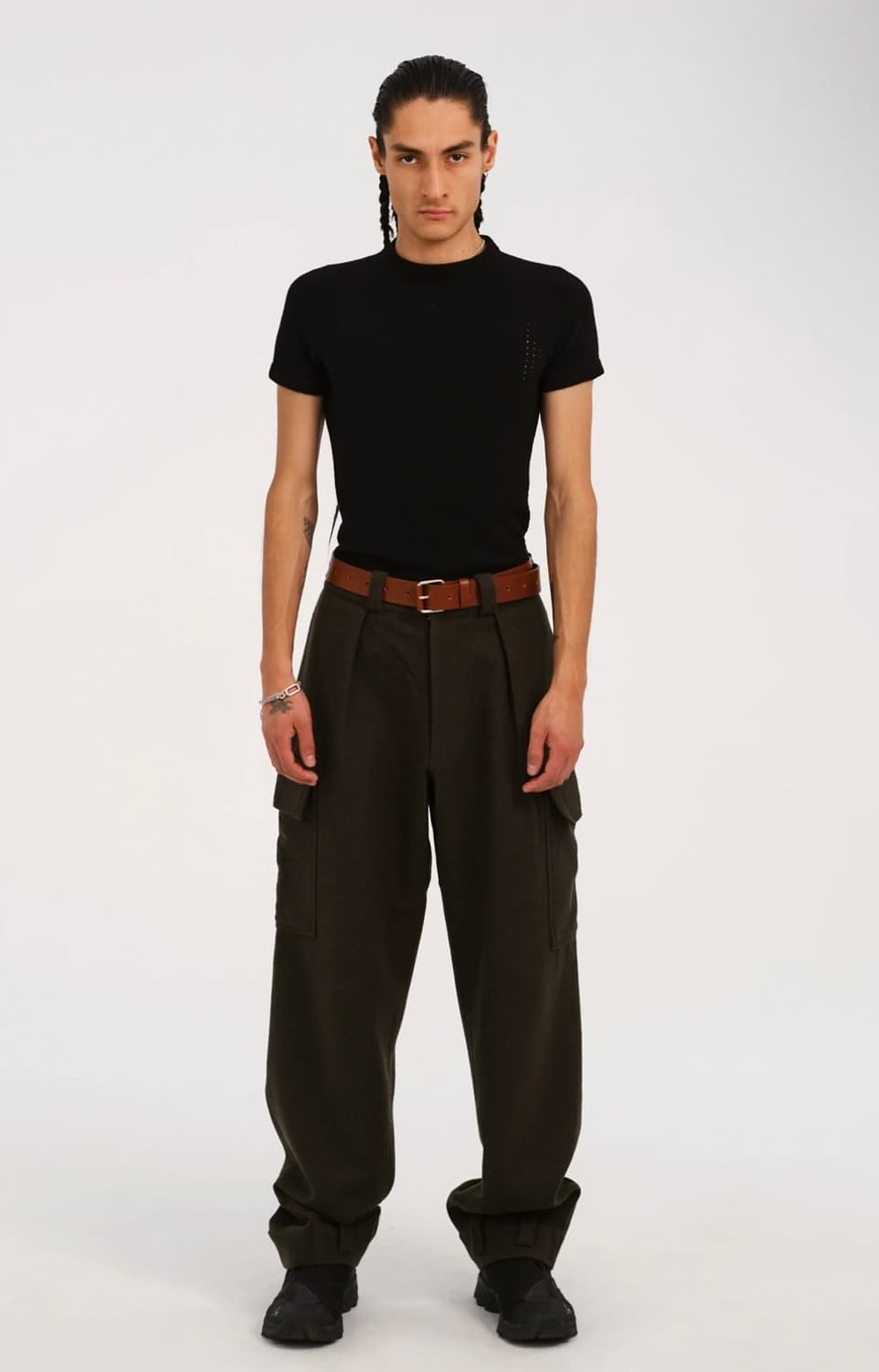 4) 혜인서 Perforated Knit Top 상품이미지1