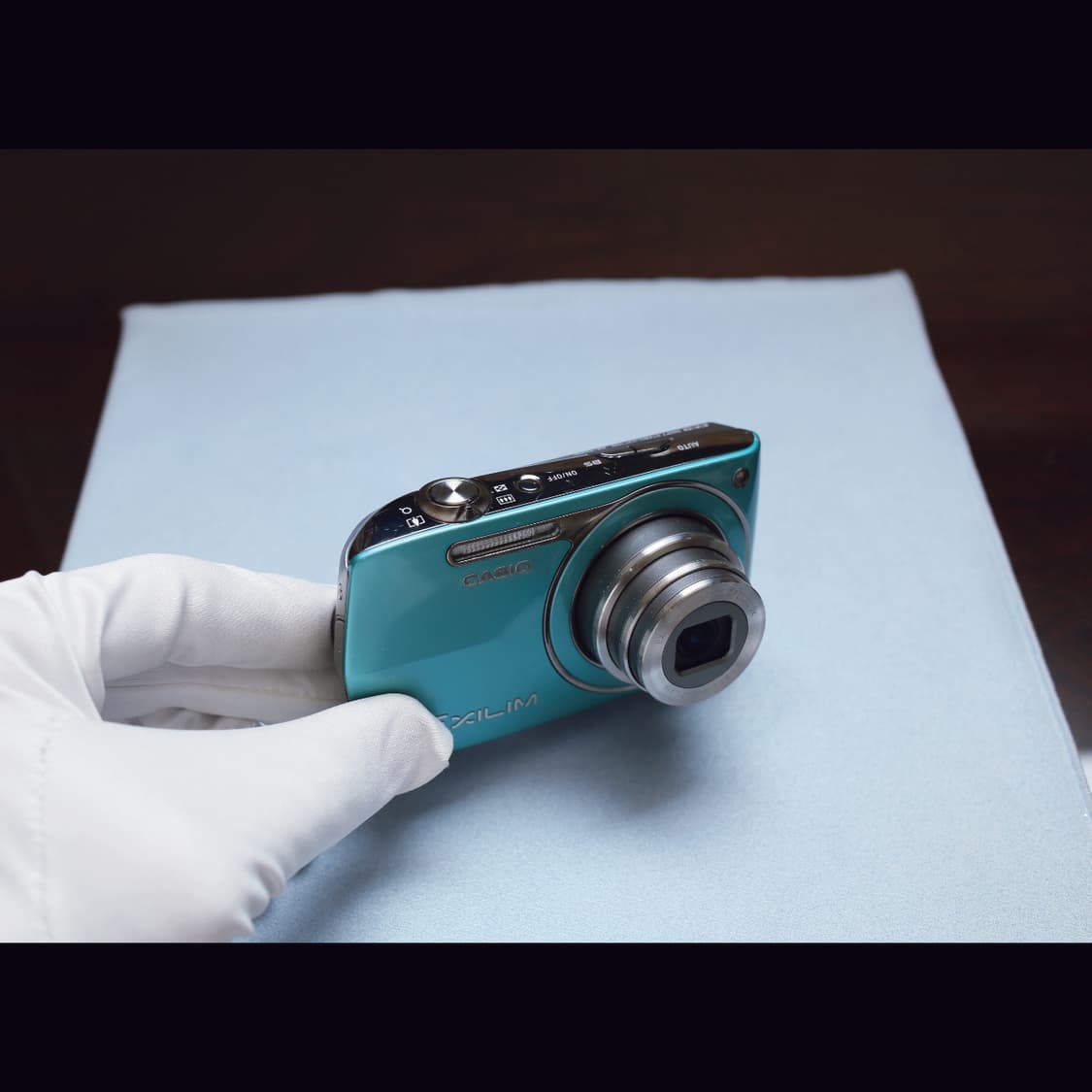 레어<A+급><아일릿모카>카시오 z2300 민트그린 빈티지 디카 상품이미지4