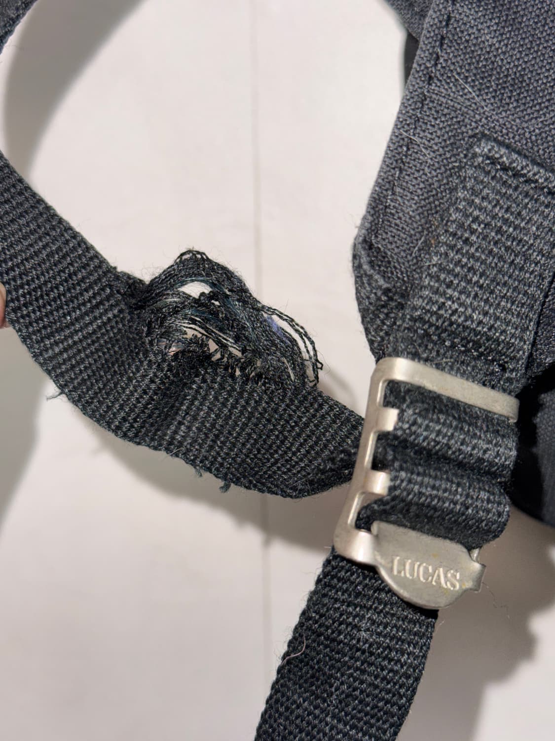 Lucas black multi pocket backpack  상품이미지5