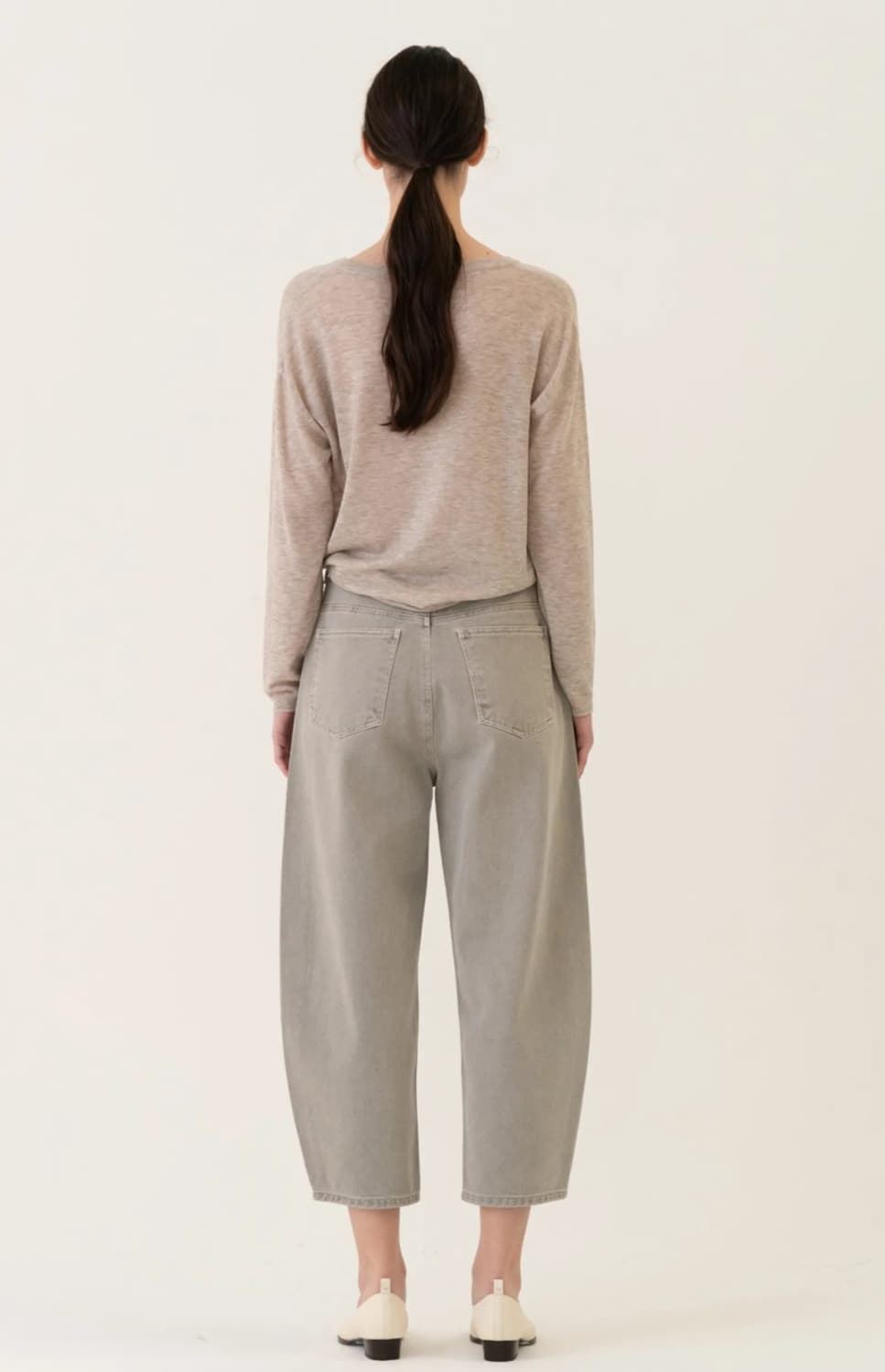 새상품)킨더살몬쉬셀 1사이즈 Schussel Jeans dustygray 상품이미지4