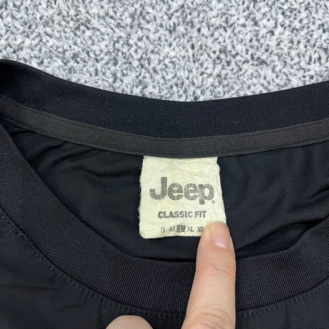 L 지프 스몰로고 반팔 티셔츠 0410M 상품이미지2