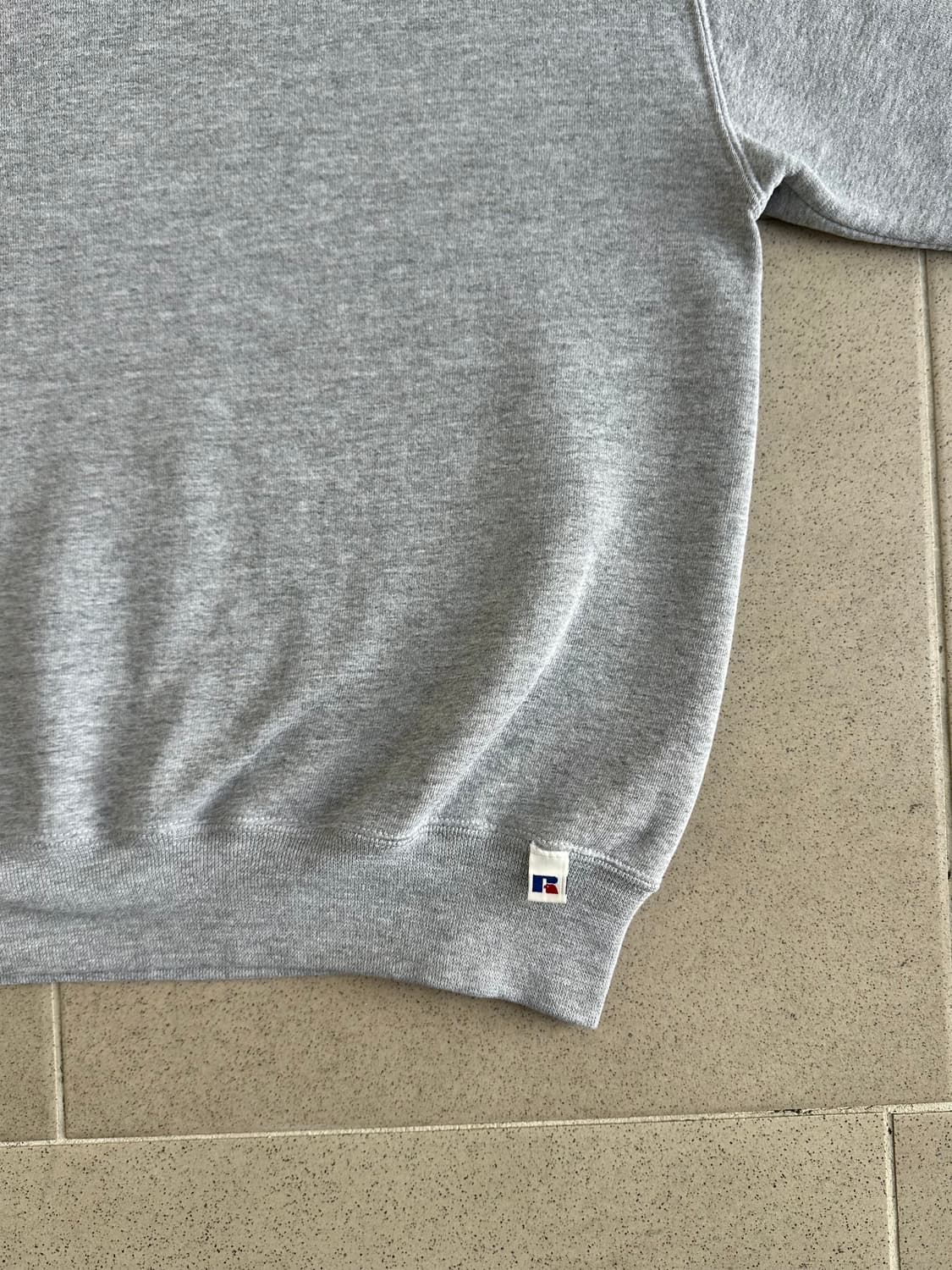 90s 빈티지 러셀 스웻셔츠 그레이 L USA 상품이미지3