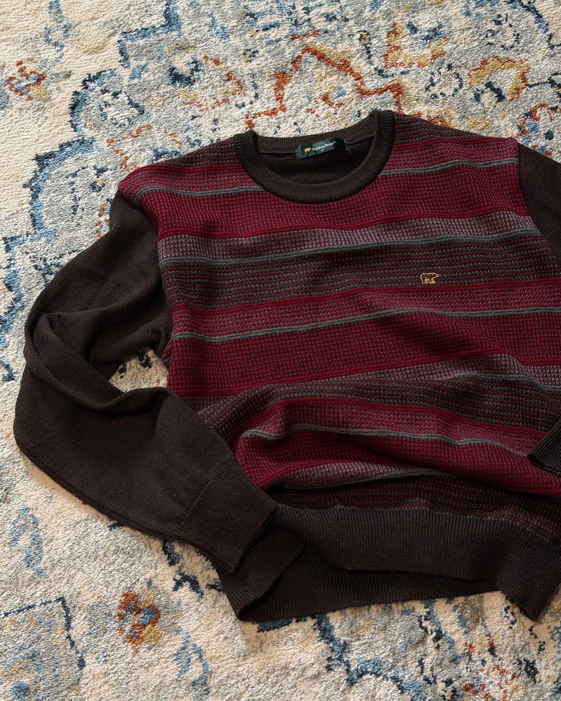 Golden Bear 빈티지 니트 스웨터 상품이미지1