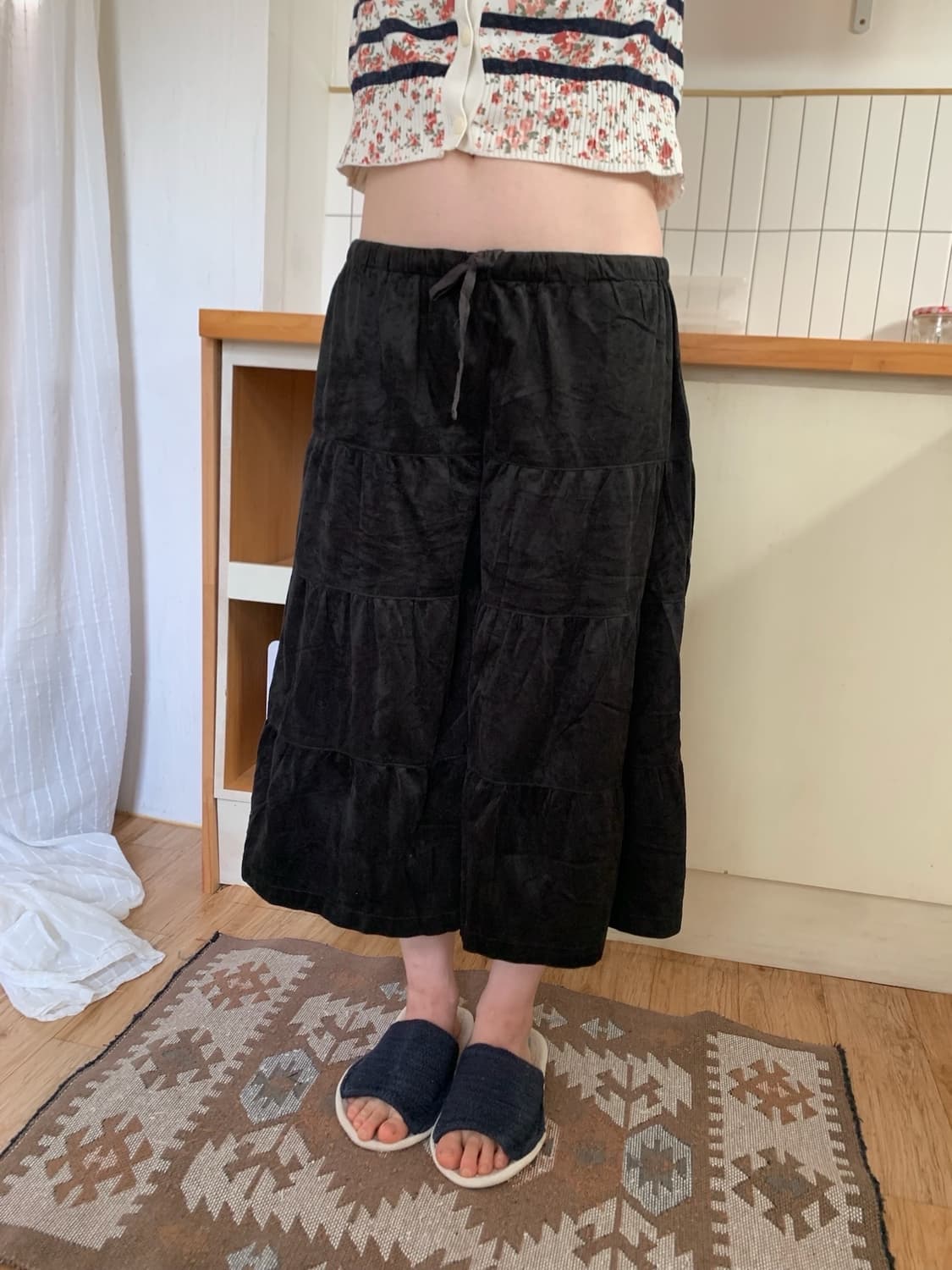 ethnic suede pants 상품이미지1