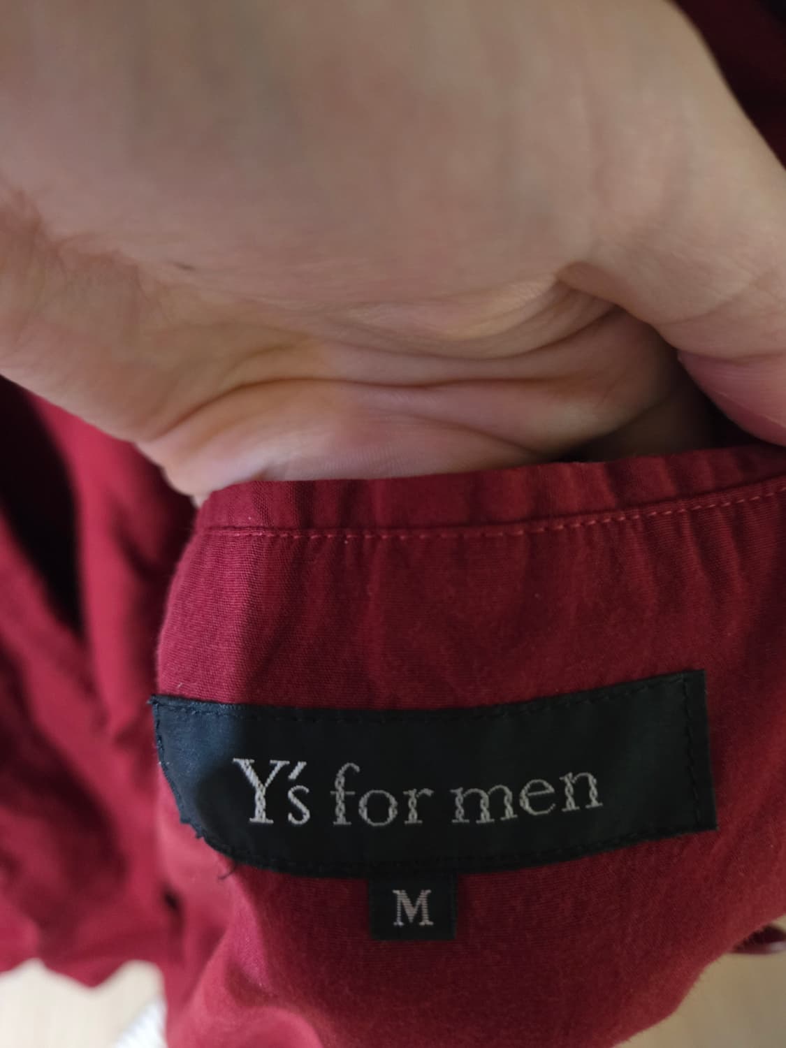 Y's for men 레드 후드 자켓 상품이미지2